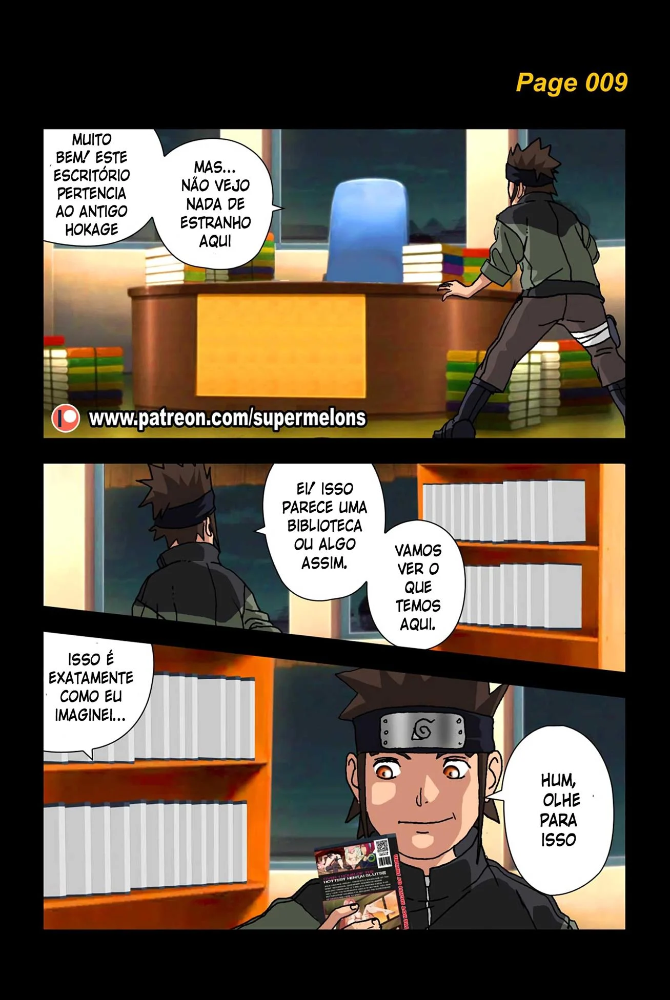 Os segredos de Konoha – Anal – Sexo em Desenho