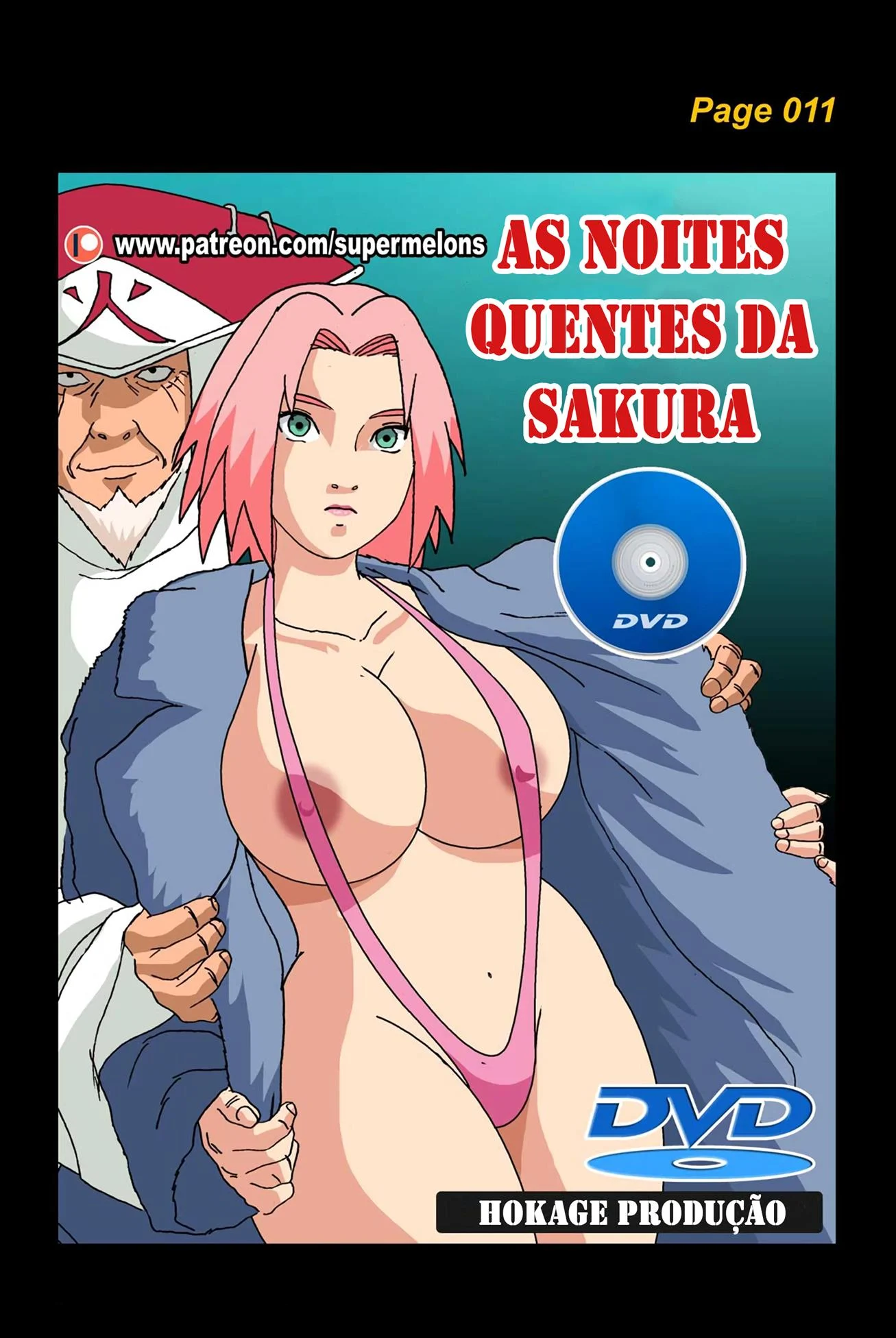 Os segredos de Konoha – Anal – Sexo em Desenho