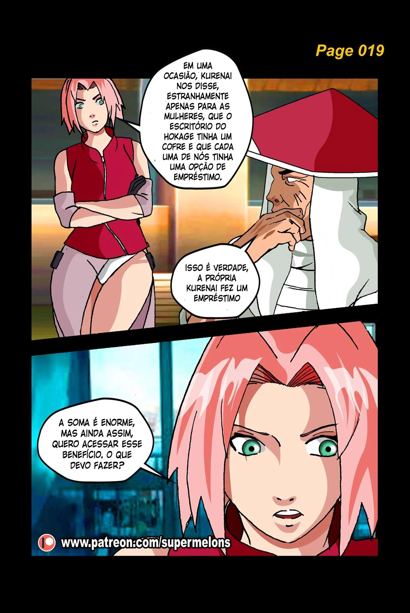 Os segredos de Konoha – Anal – Sexo em Desenho