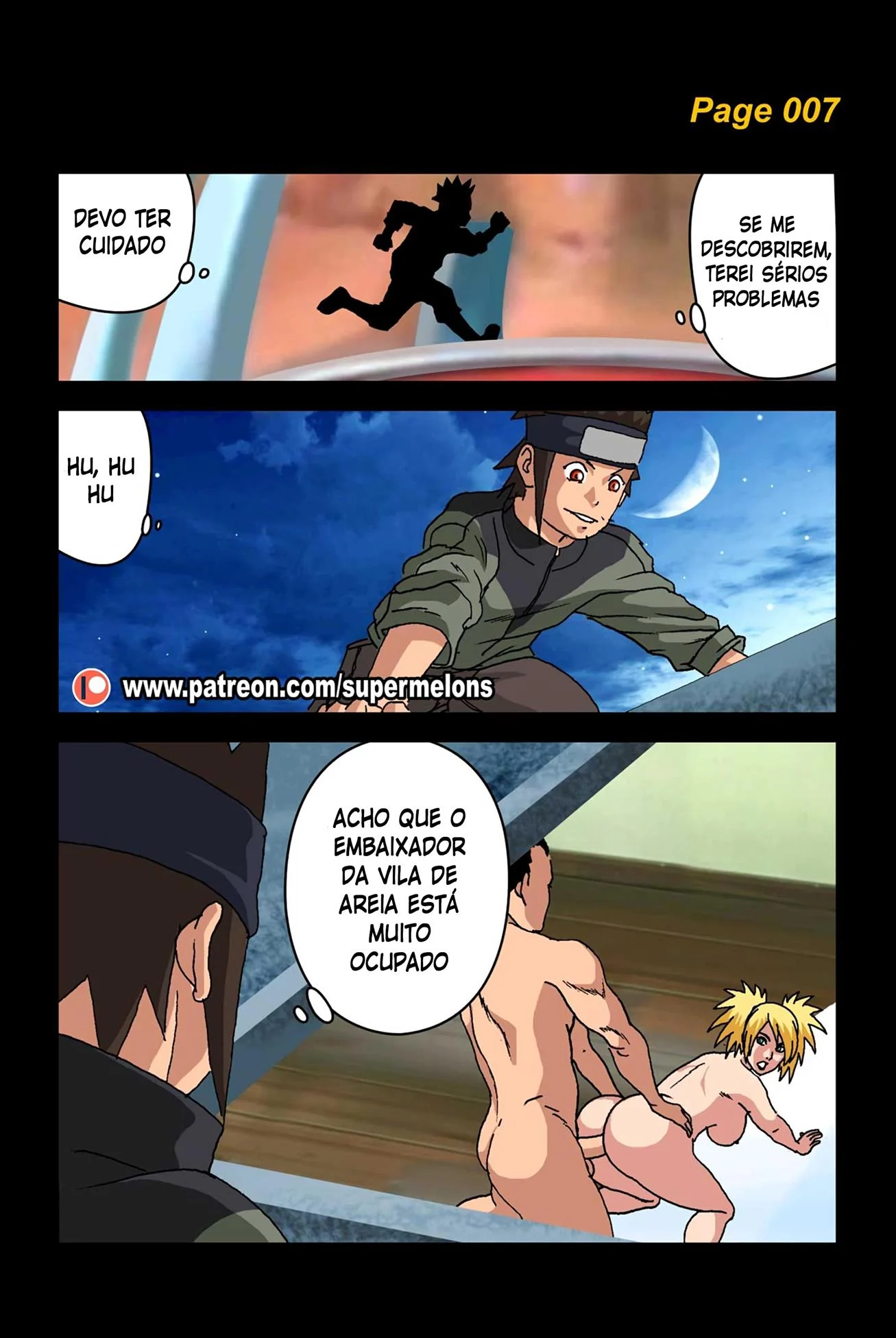 Os segredos de Konoha – Anal – Sexo em Desenho