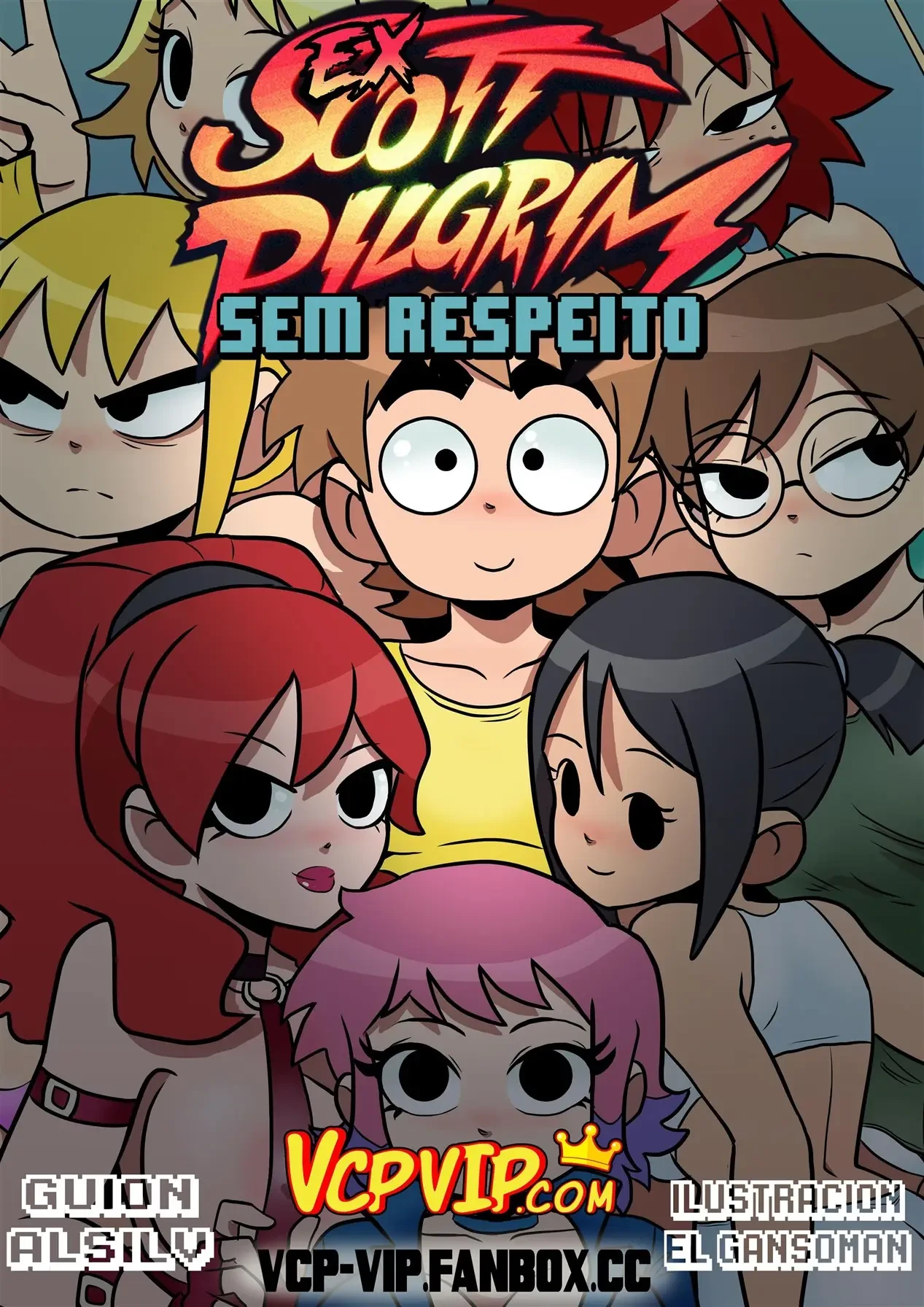 Os Sonhos Molhados de Scott – Peitões – Desenho de Sexo Os Sonhos Molhados de Scott – Peitões – Desenho de Sexo