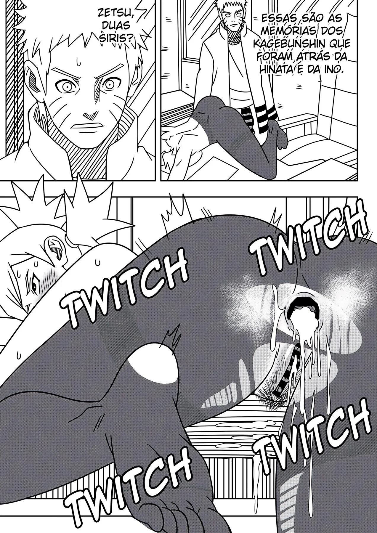 Os Túneis da Luxúria – Hinata Hentai – Desenho Erótico