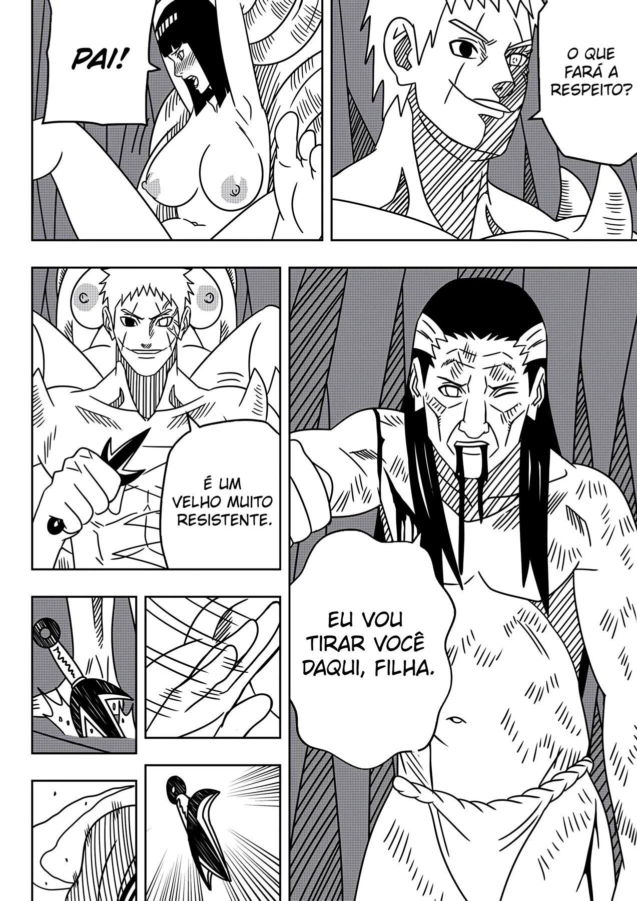 Os Túneis da Luxúria – Hinata Hentai – Desenho Erótico