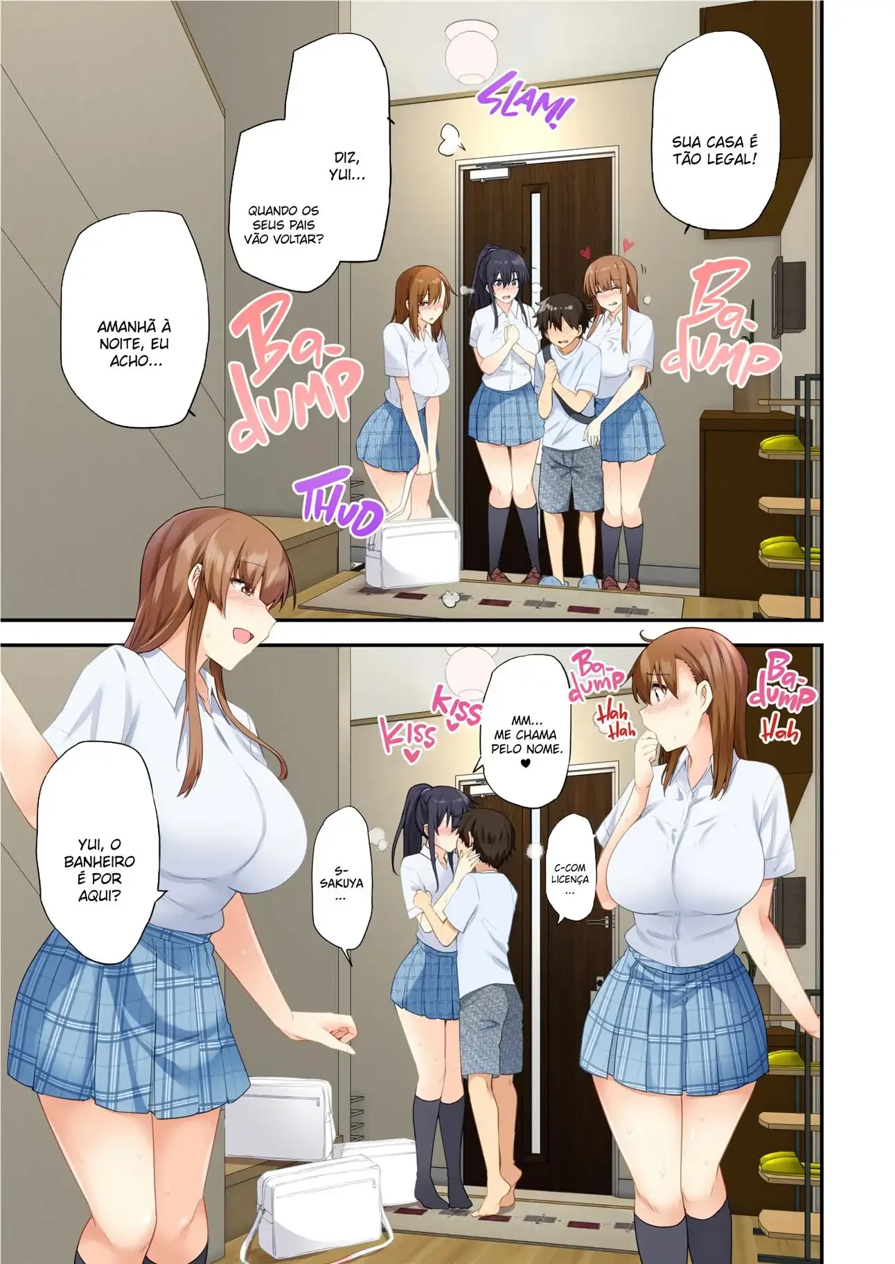 Partida de Vôlei 3 vs 1 Parte 2 – Gozando Dentro – Versão Nacional Partida de Vôlei 3 vs 1 Parte 2 – Gozando Dentro – Versão Nacional