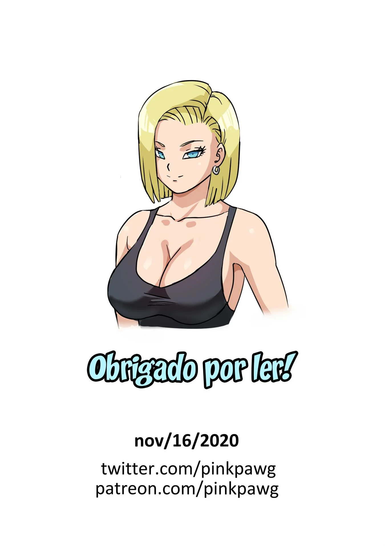 Perdendo a virgindade com a Andróide 18 – Hentai – Quadrinho Completo