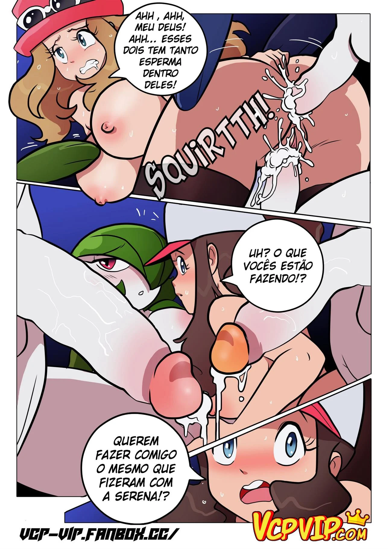 Pokesexo – Hilda Hentai – Sexo em Desenho