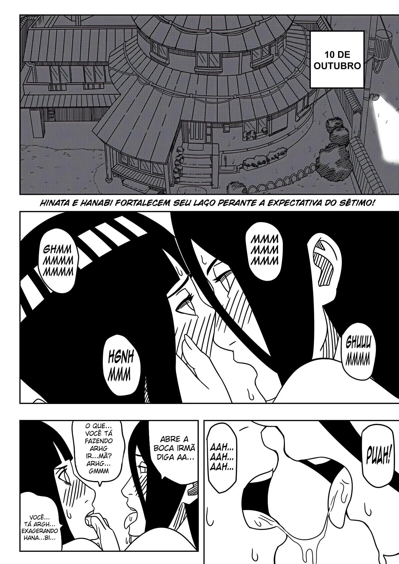 Presente de Aniversário das Irmãs Hyuga – Hanabi Hentai – Versão Nacional