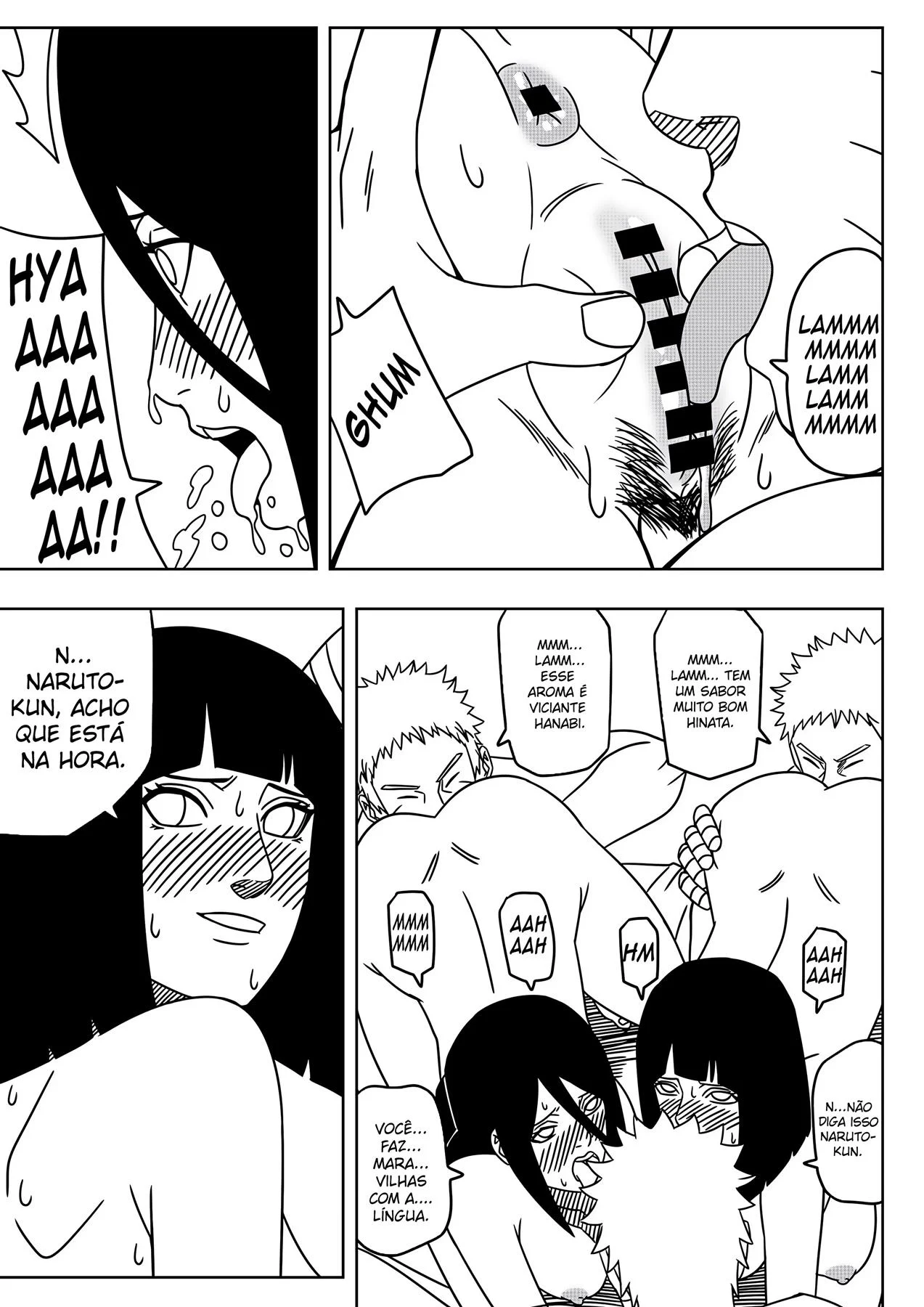 Presente de Aniversário das Irmãs Hyuga – Hanabi Hentai – Versão Nacional