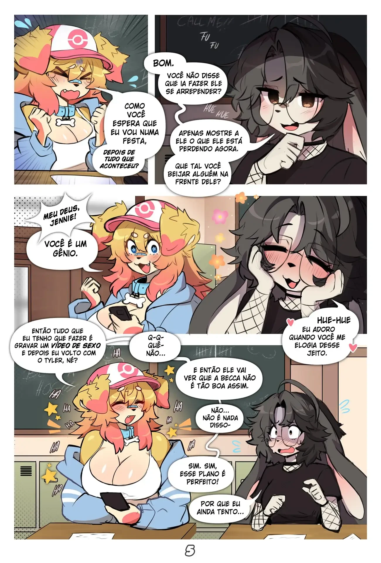 Primeira Gozada Primeiro Serviço – Cartoon – Sexo em Desenho