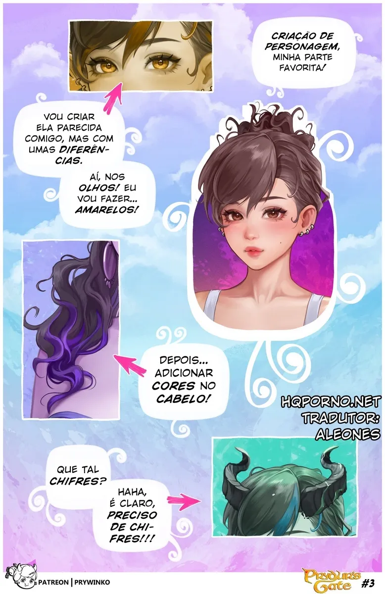 Prywinko, Prydur’s Gate - Quadrinho Pornô