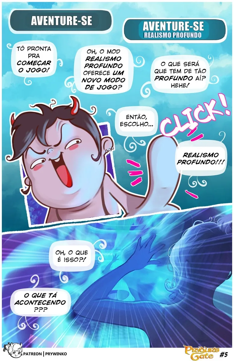 Prywinko, Prydur’s Gate - Quadrinho Pornô