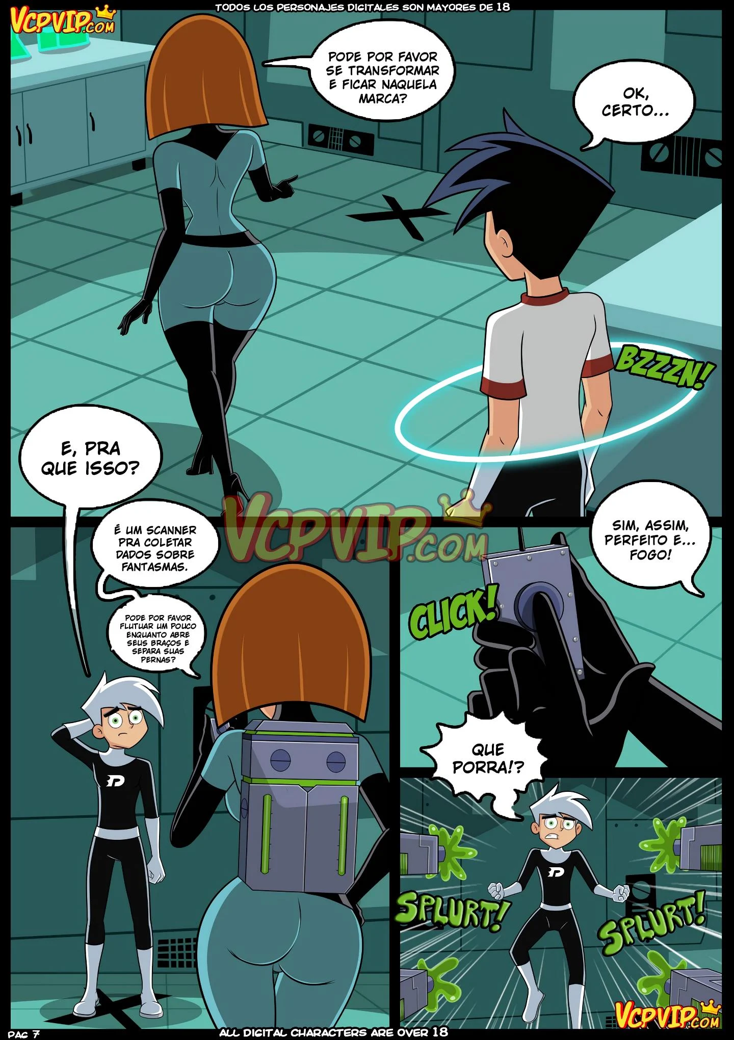 Puberdade Fantasma 3 – Cartoon – Sexo em Desenho