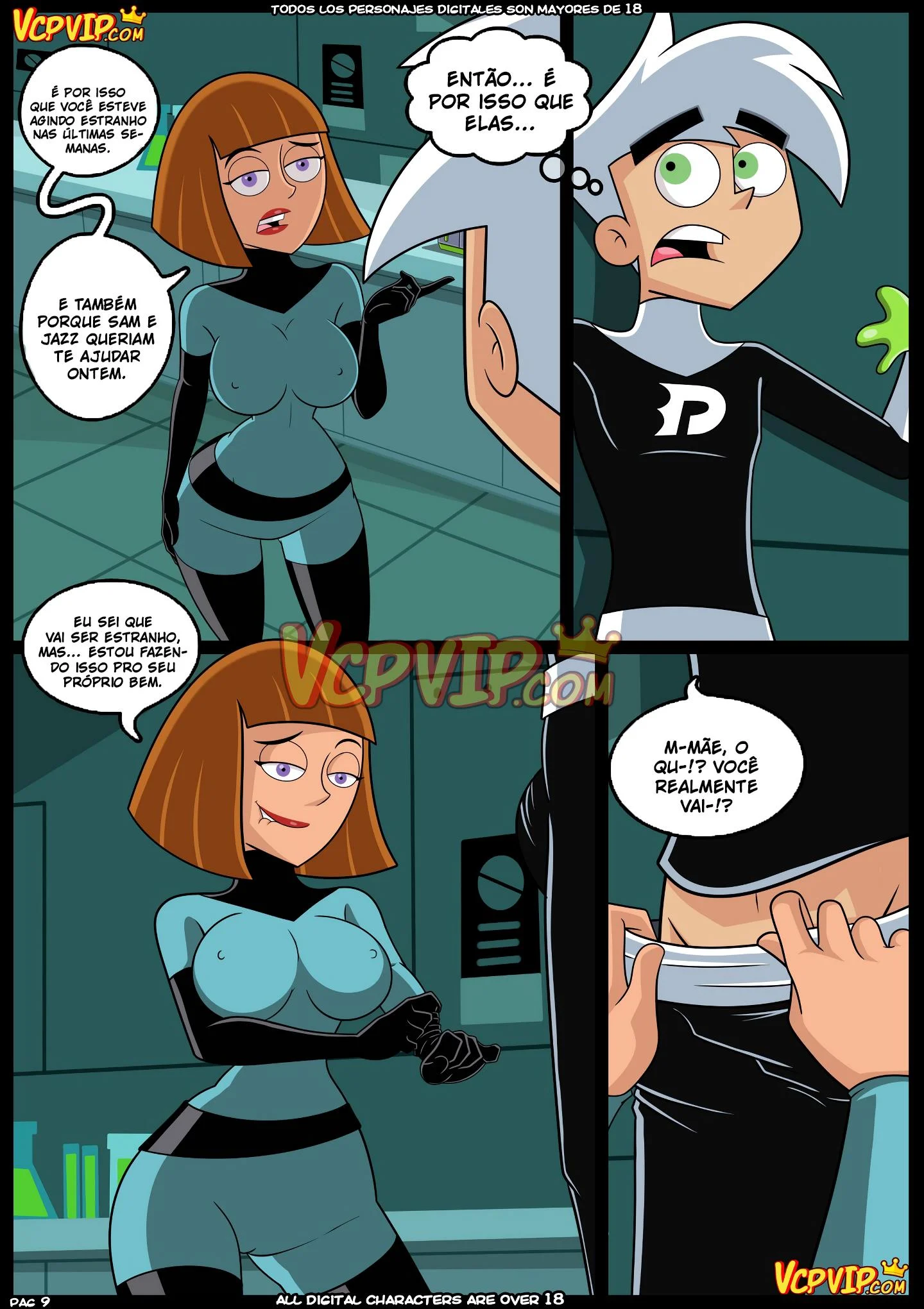 Puberdade Fantasma 3 – Cartoon – Sexo em Desenho