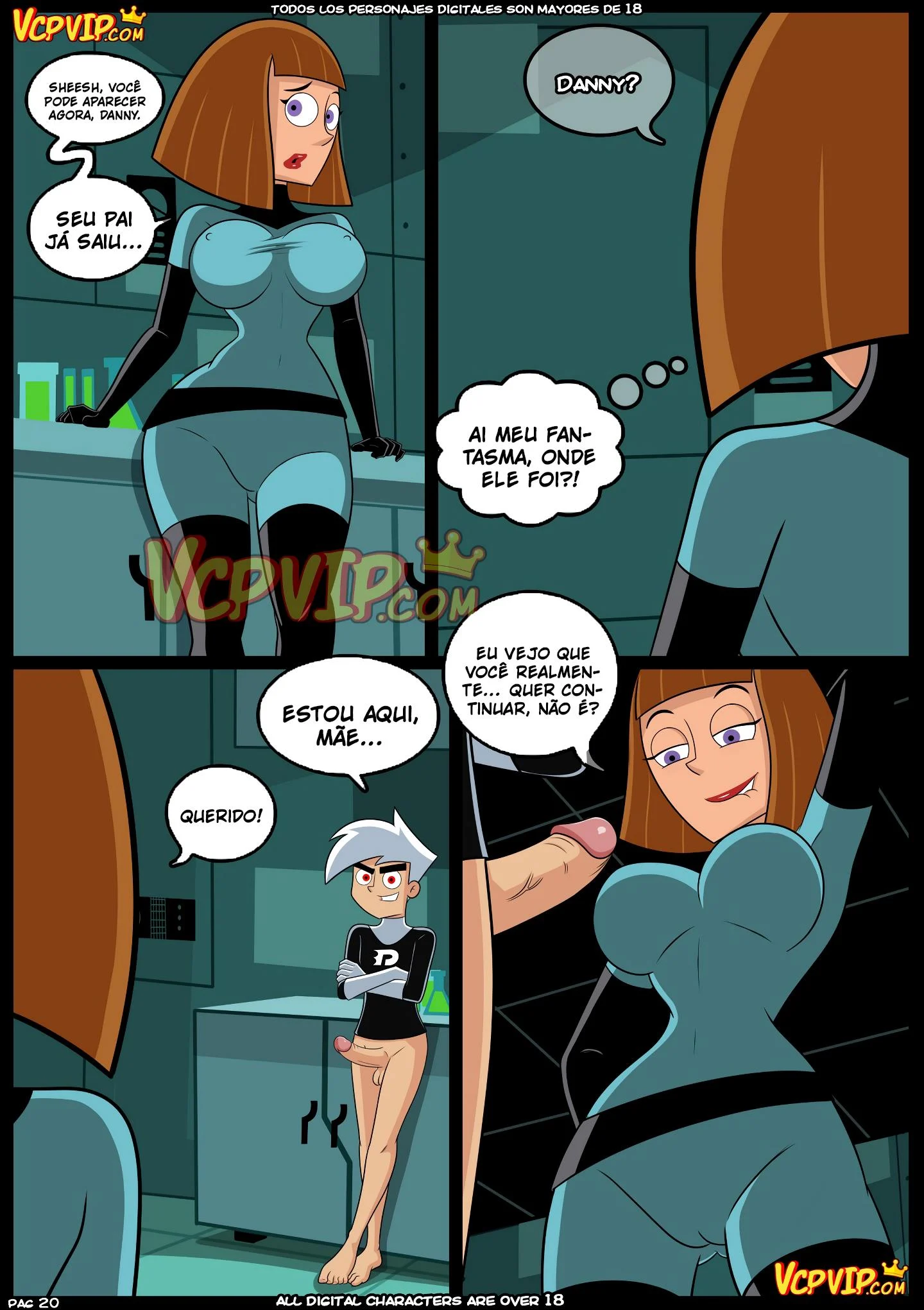 Puberdade Fantasma 3 – Cartoon – Sexo em Desenho