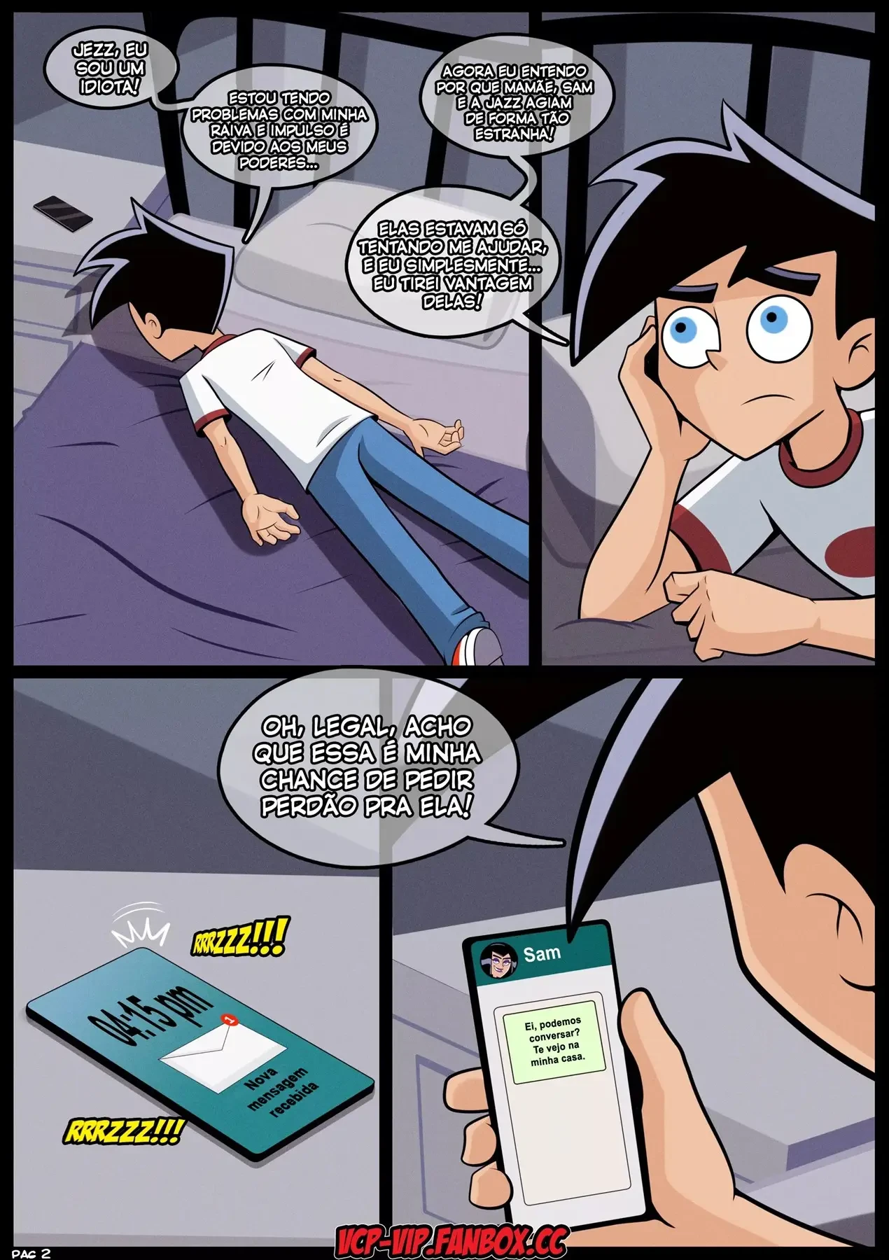 Puberdade Fantasma 4 – Cartoon – Desenho Erótico