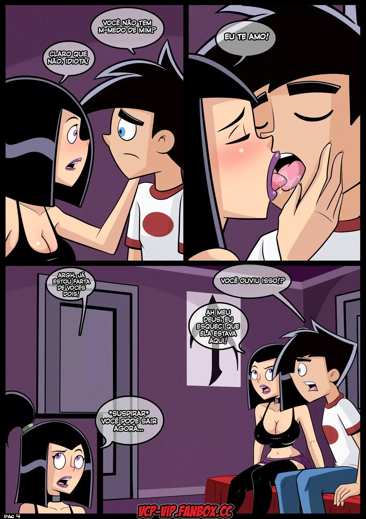 Puberdade Fantasma 4 – Cartoon – Desenho Erótico