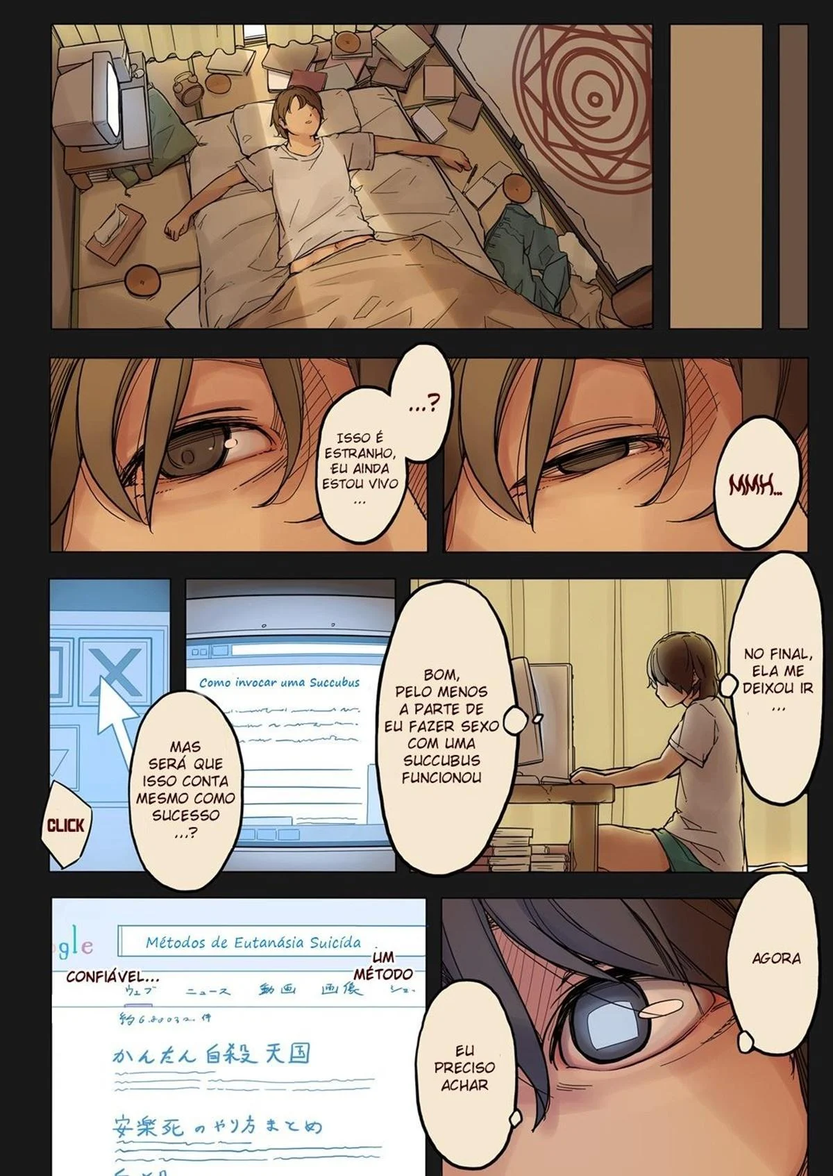 Quadrinho porno Trocando a alma por sexo - Succubus Hentai