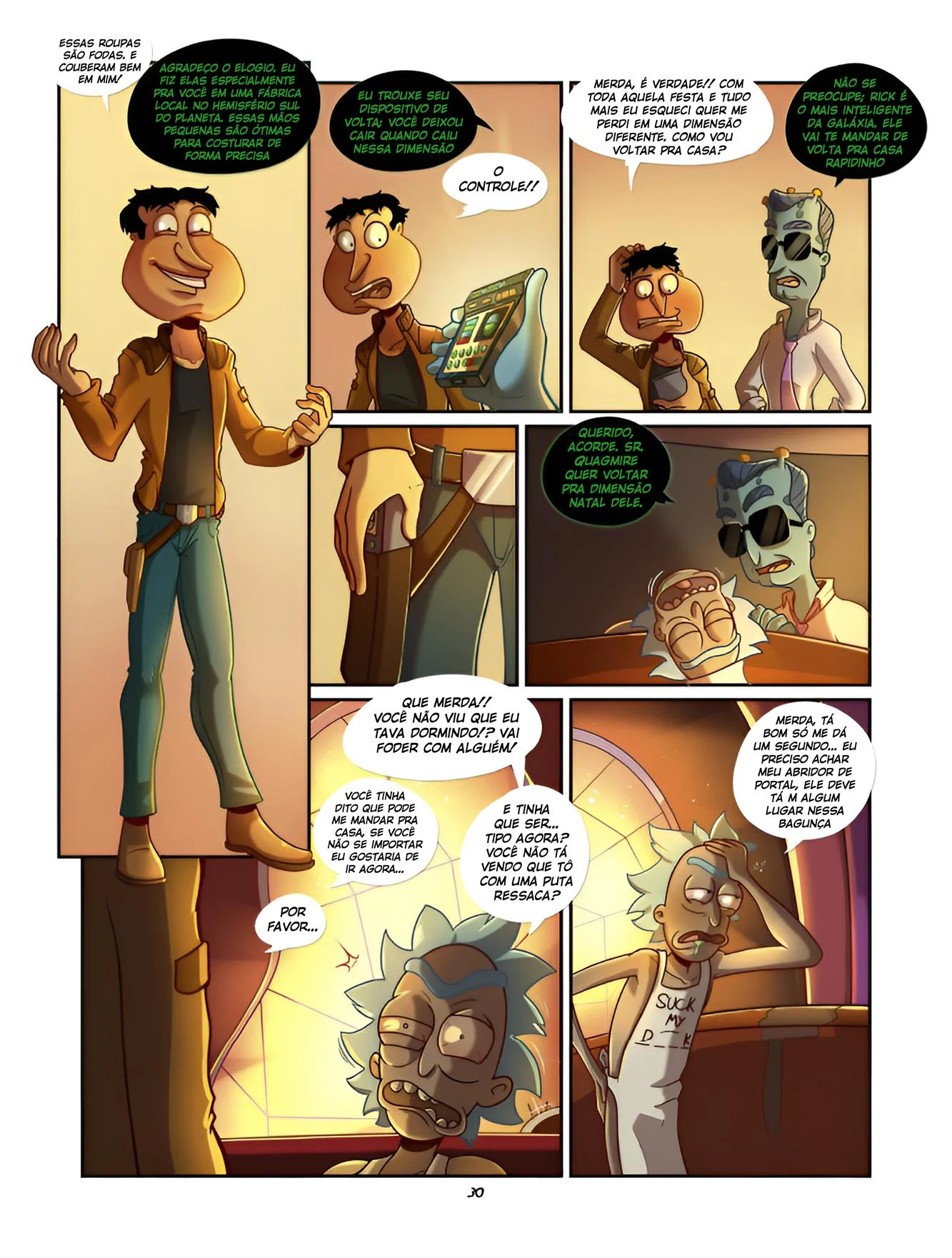 Quagmire no Multiverso da Putaria – Garota Alienígena – Versão Nacional