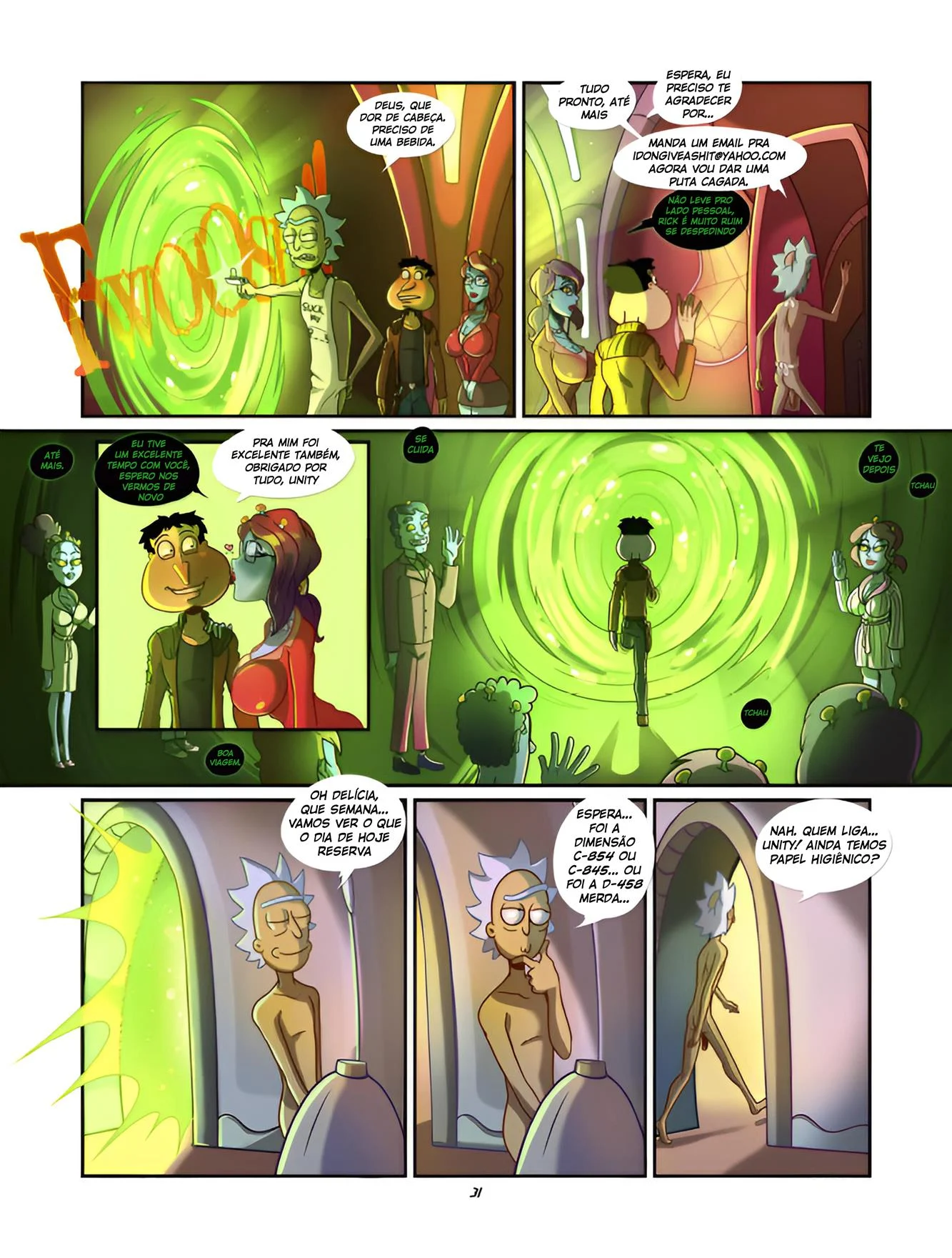 Quagmire no Multiverso da Putaria – Garota Alienígena – Versão Nacional