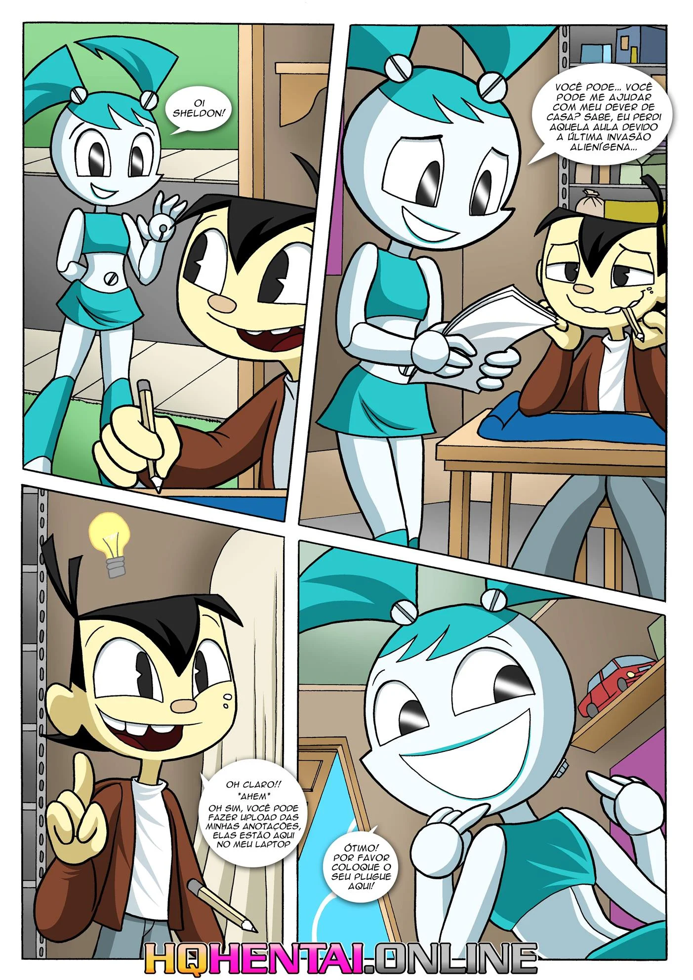 Reprogramada para diversão – Anal – Sexo em Desenho