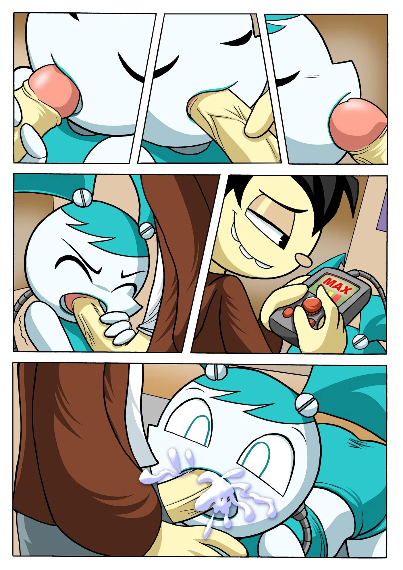 Reprogramada para diversão – Anal – Sexo em Desenho