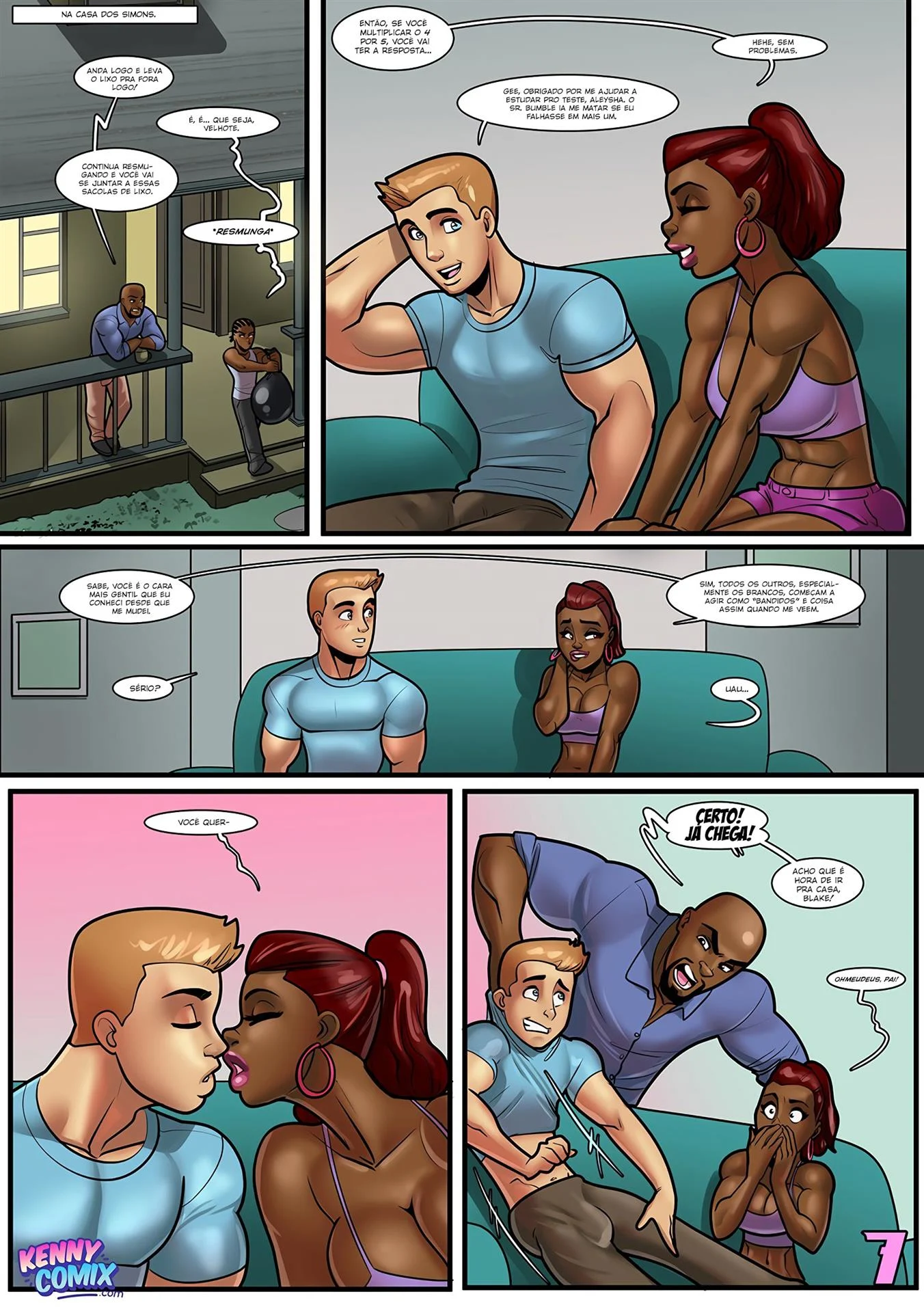 Reunião com os vizinhos 2 – Loira – Sem Censura