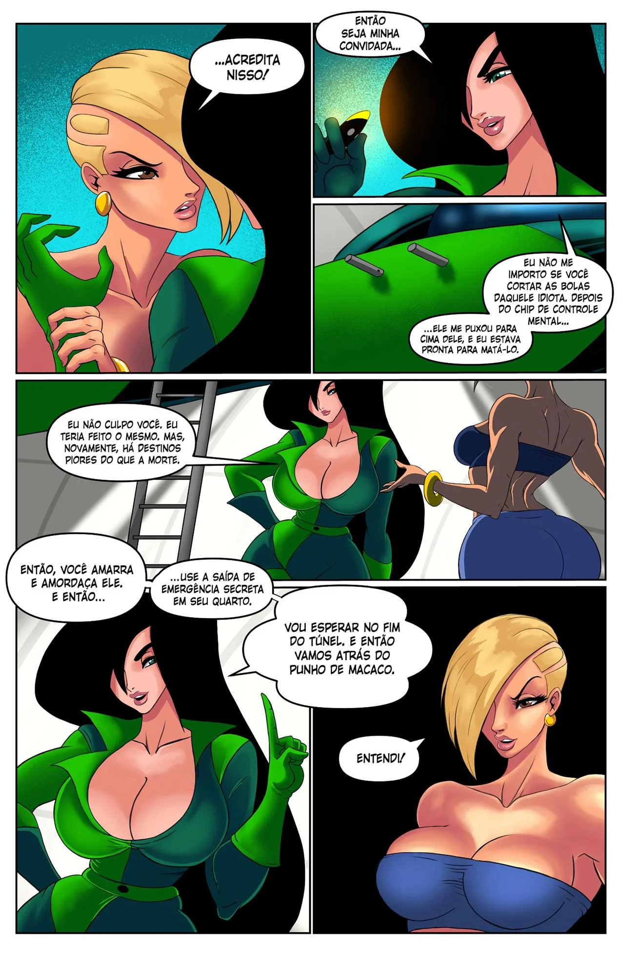 Ron Stoppable e seus novos bichinhos de estimação 2 – Harém – Português do Brasil