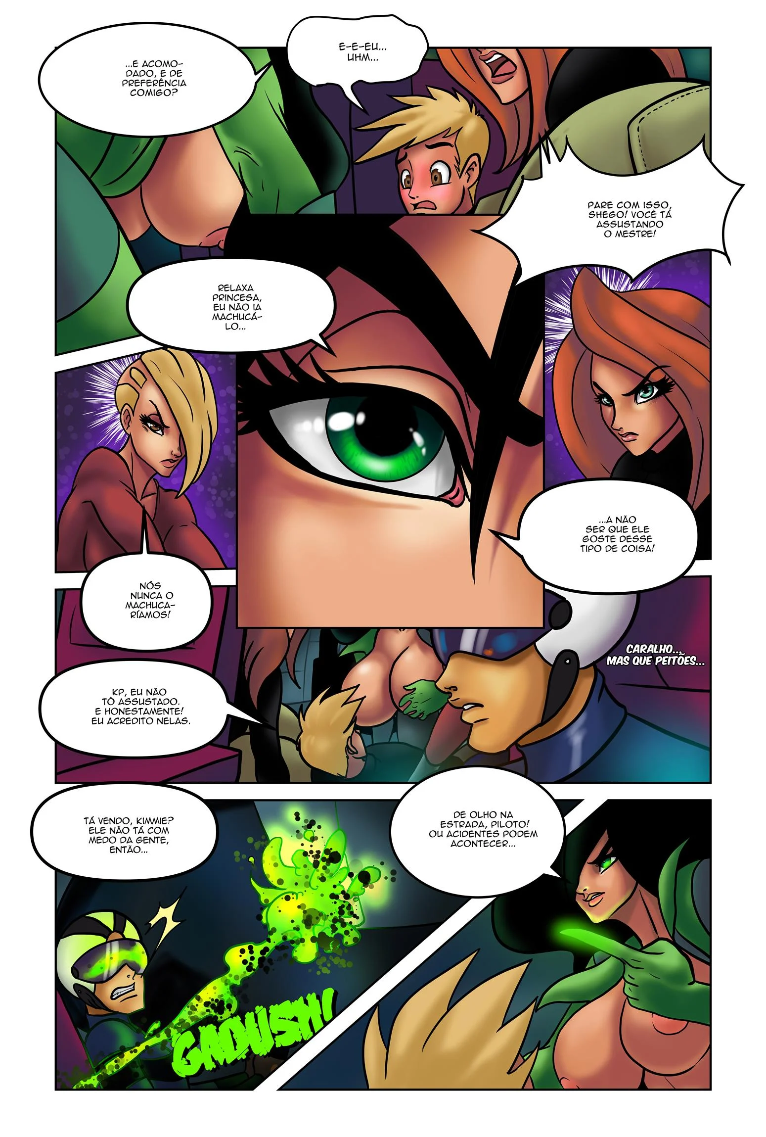 Ron Stoppable e seus novos bichinhos de estimação 2 – Harém – Português do Brasil