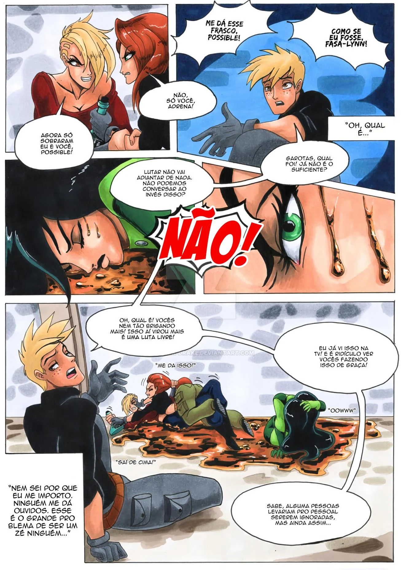Ron Stoppable e seus novos bichinhos de estimação – Shego Hentai – PT-BR