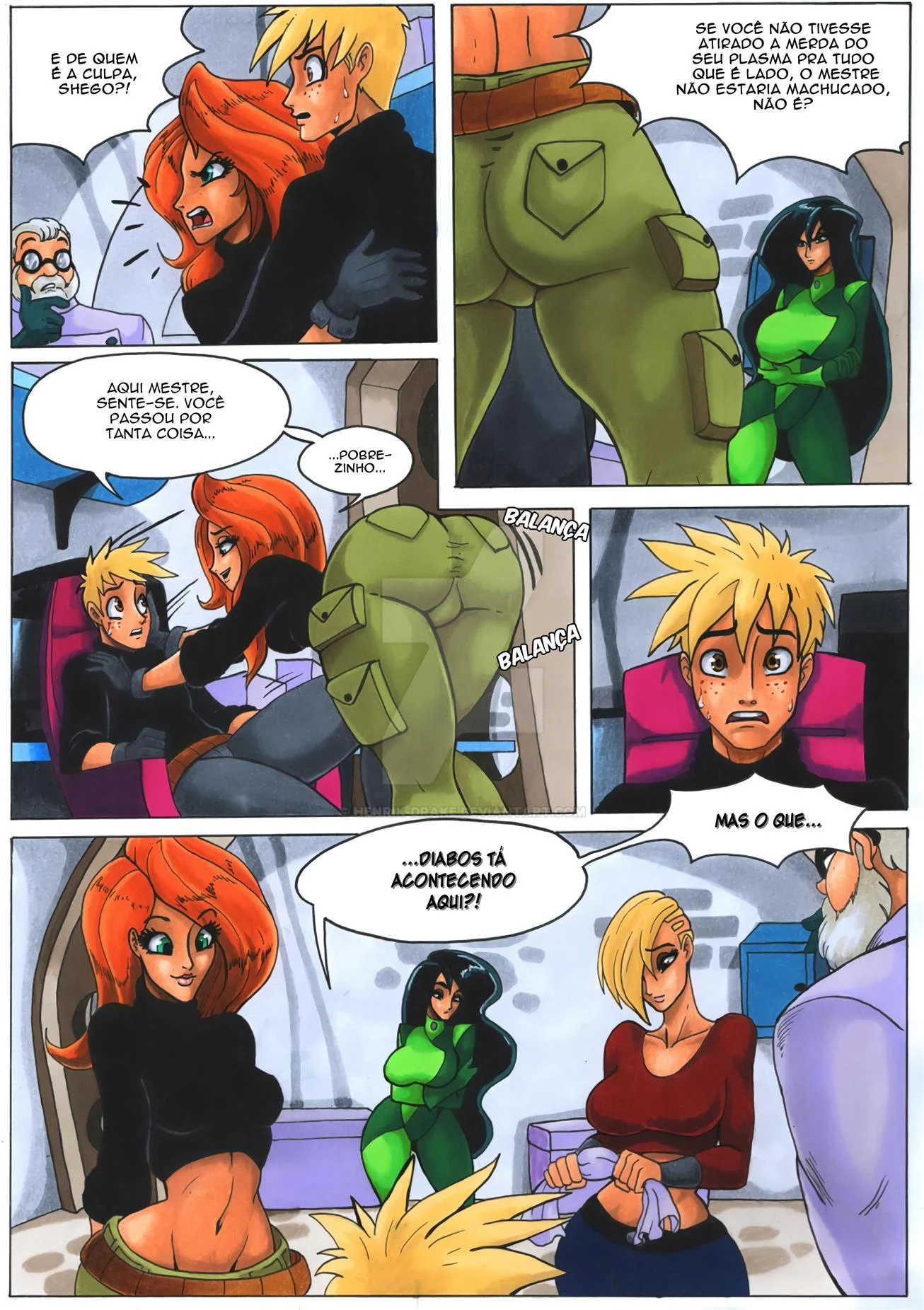 Ron Stoppable e seus novos bichinhos de estimação – Shego Hentai – PT-BR