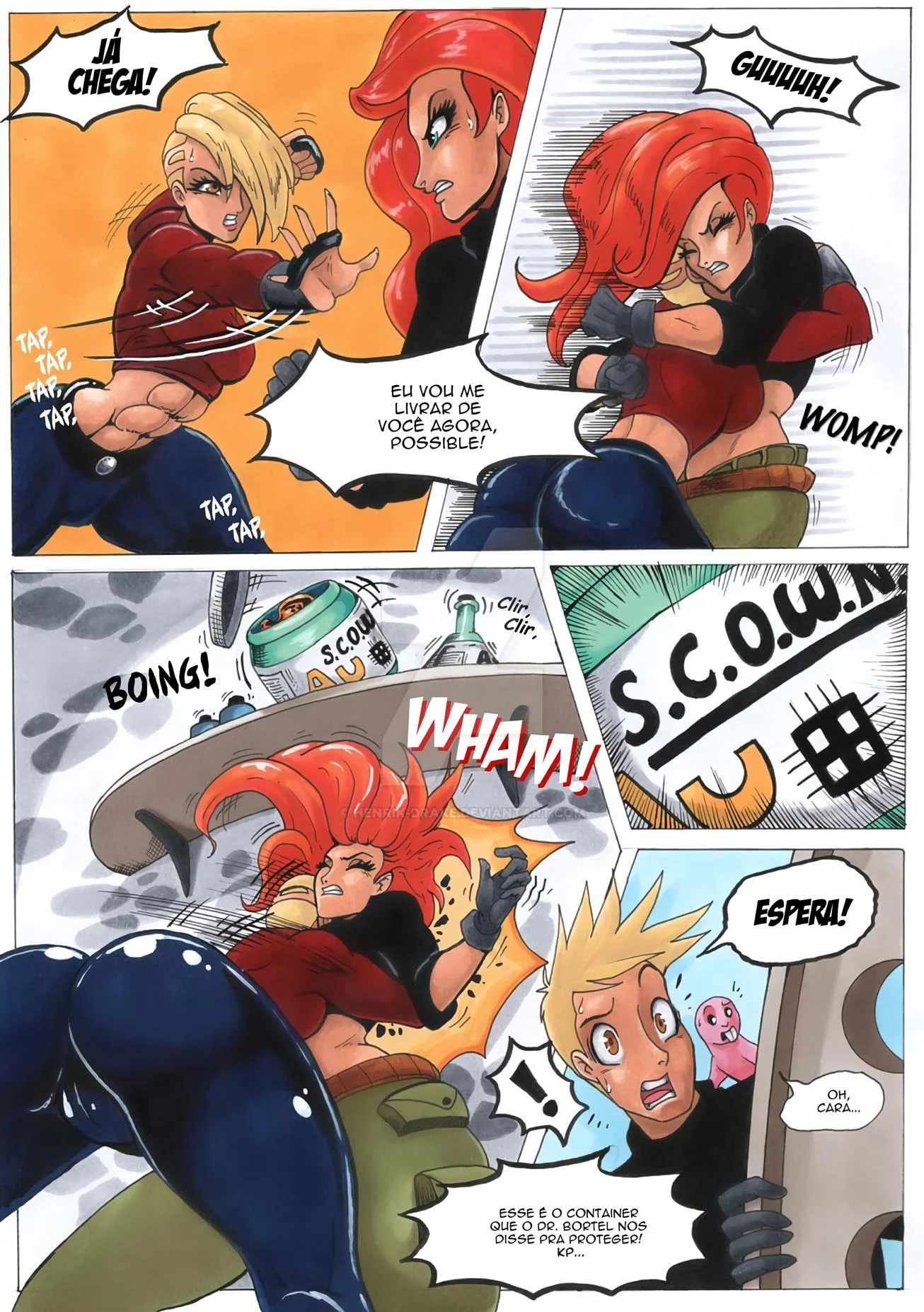 Ron Stoppable e seus novos bichinhos de estimação – Shego Hentai – PT-BR