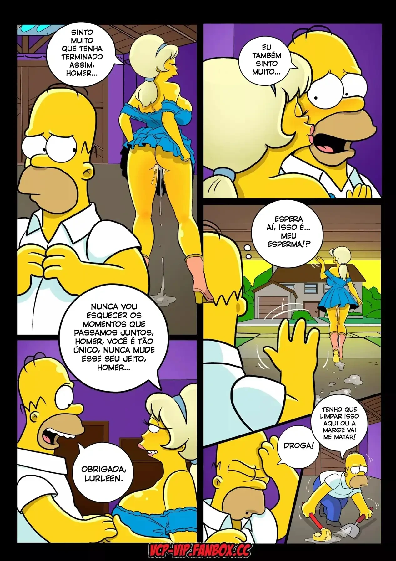 Saciando o Desejo da Milf Solitária – HQ Pornô – Português Brasileiro