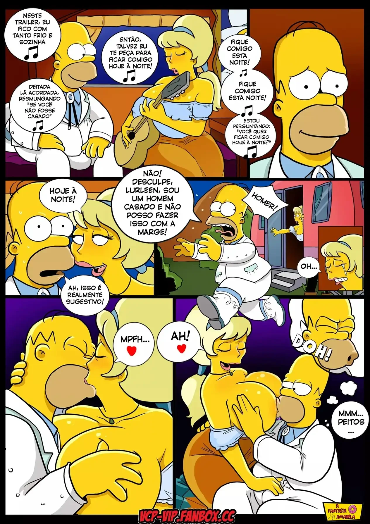 Saciando o Desejo da Milf Solitária – HQ Pornô – Português Brasileiro