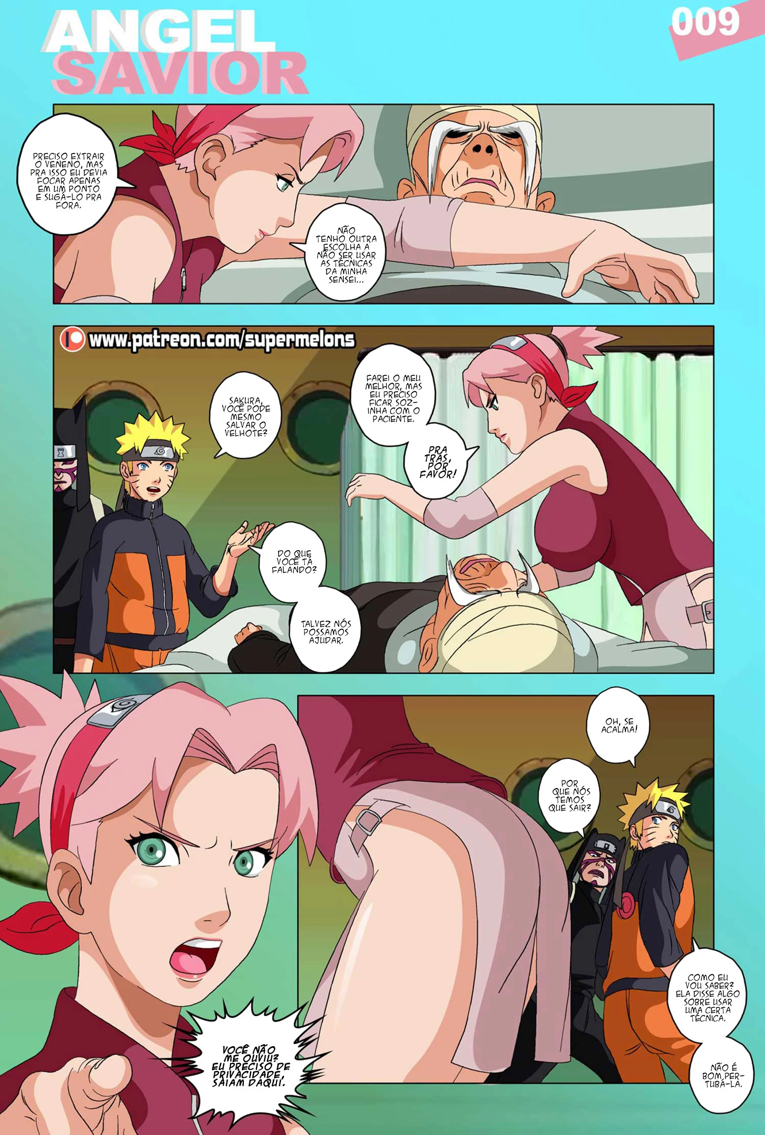 Sakura a ninja médica safada – Temari Hentai – Atualizado