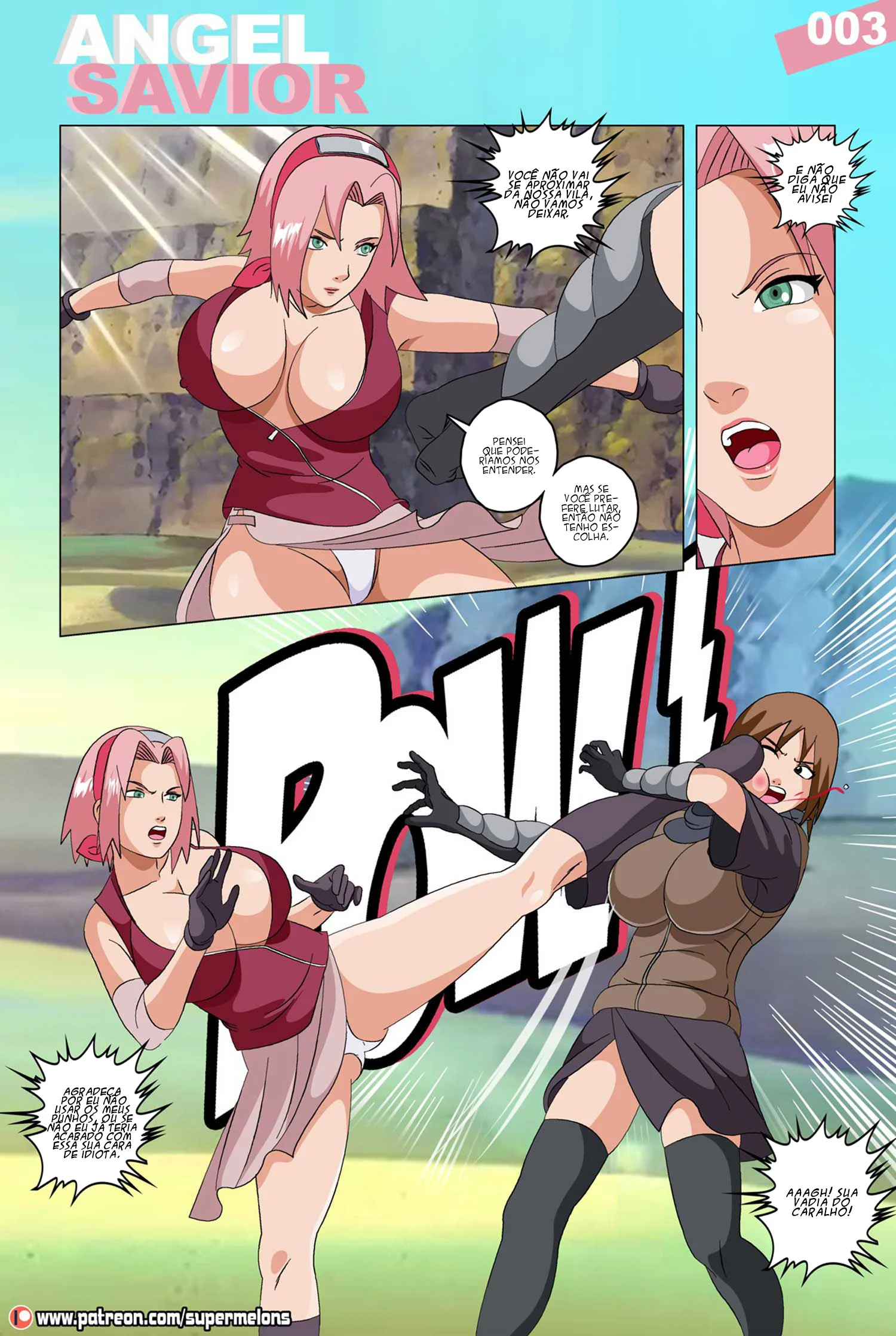 Sakura a ninja médica safada – Temari Hentai – Atualizado