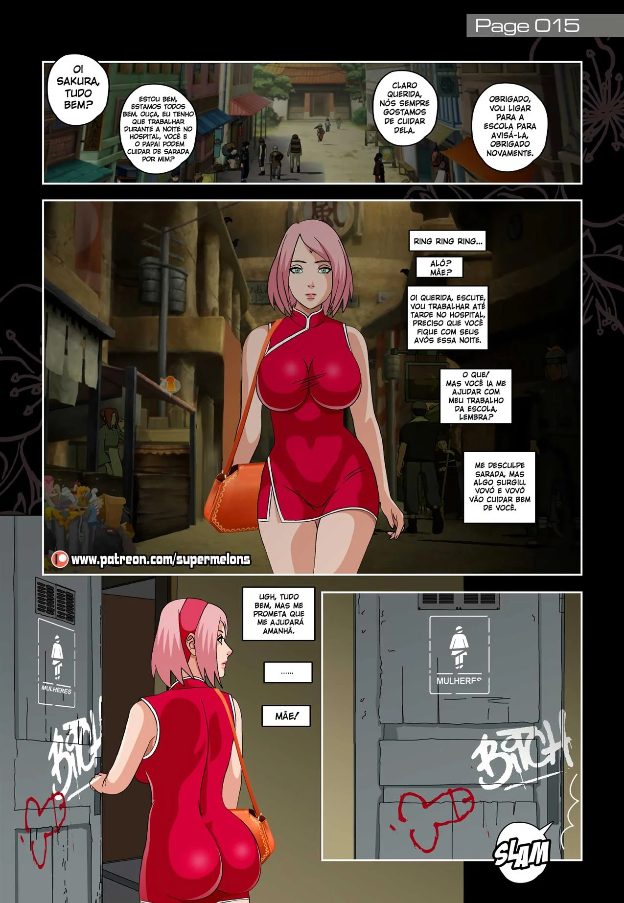 Sakura a vadia de Konoha 2 – Sakura Hentai – Sem Censura