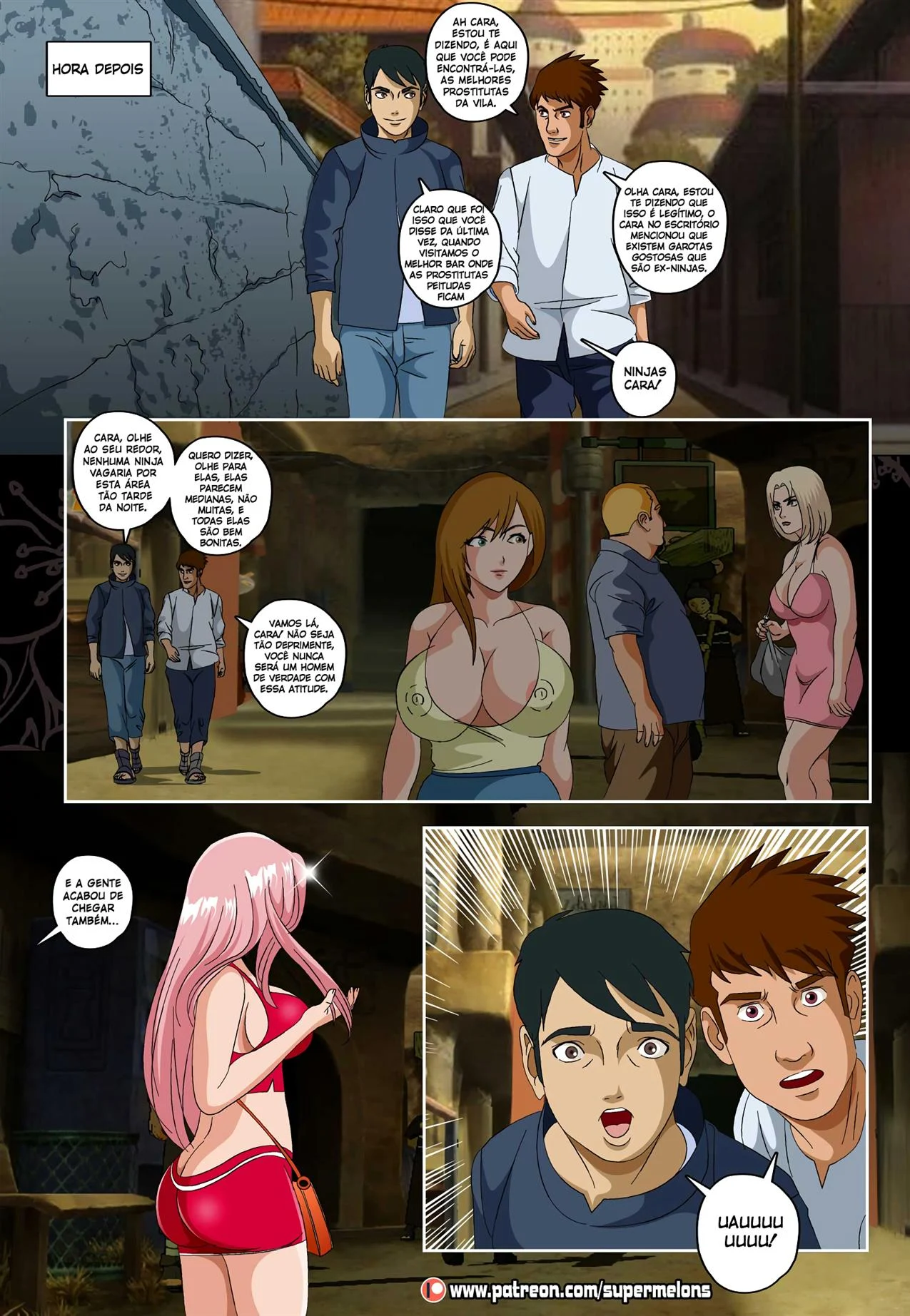 Sakura a vadia de Konoha 2 – Sakura Hentai – Sem Censura