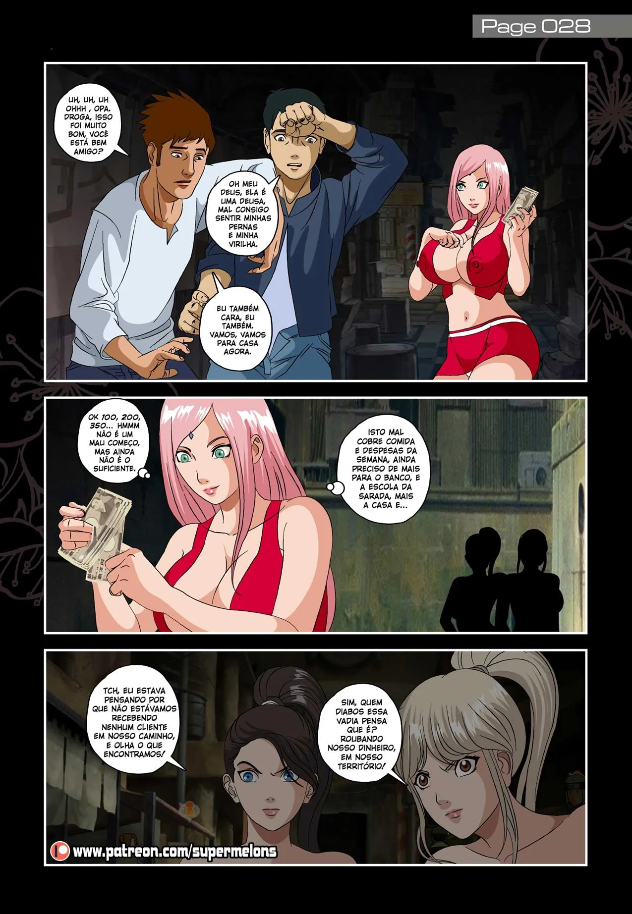 Sakura a vadia de Konoha 2 – Sakura Hentai – Sem Censura