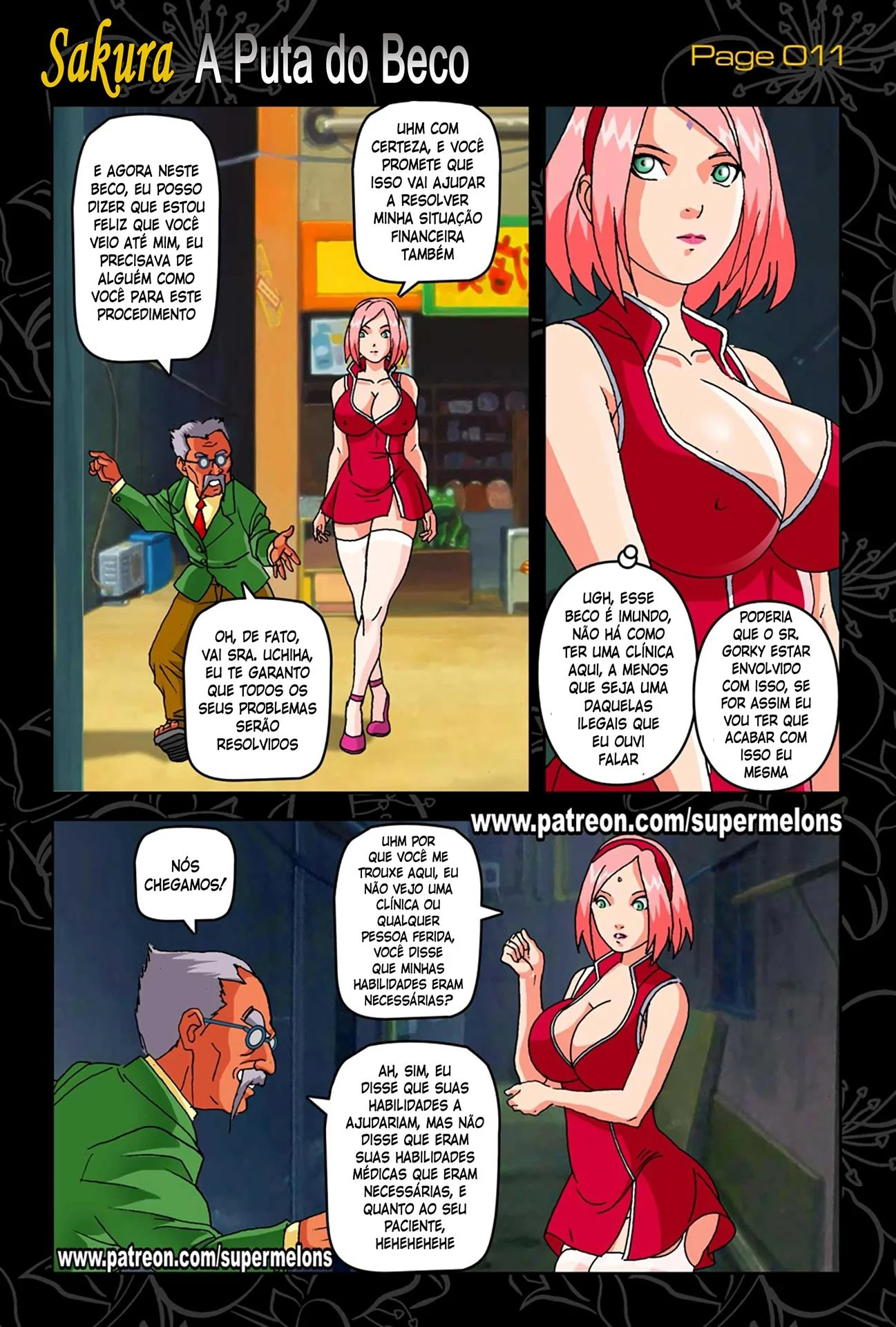 Sakura a vadia de Konoha – Hentai – Sexo em Desenho