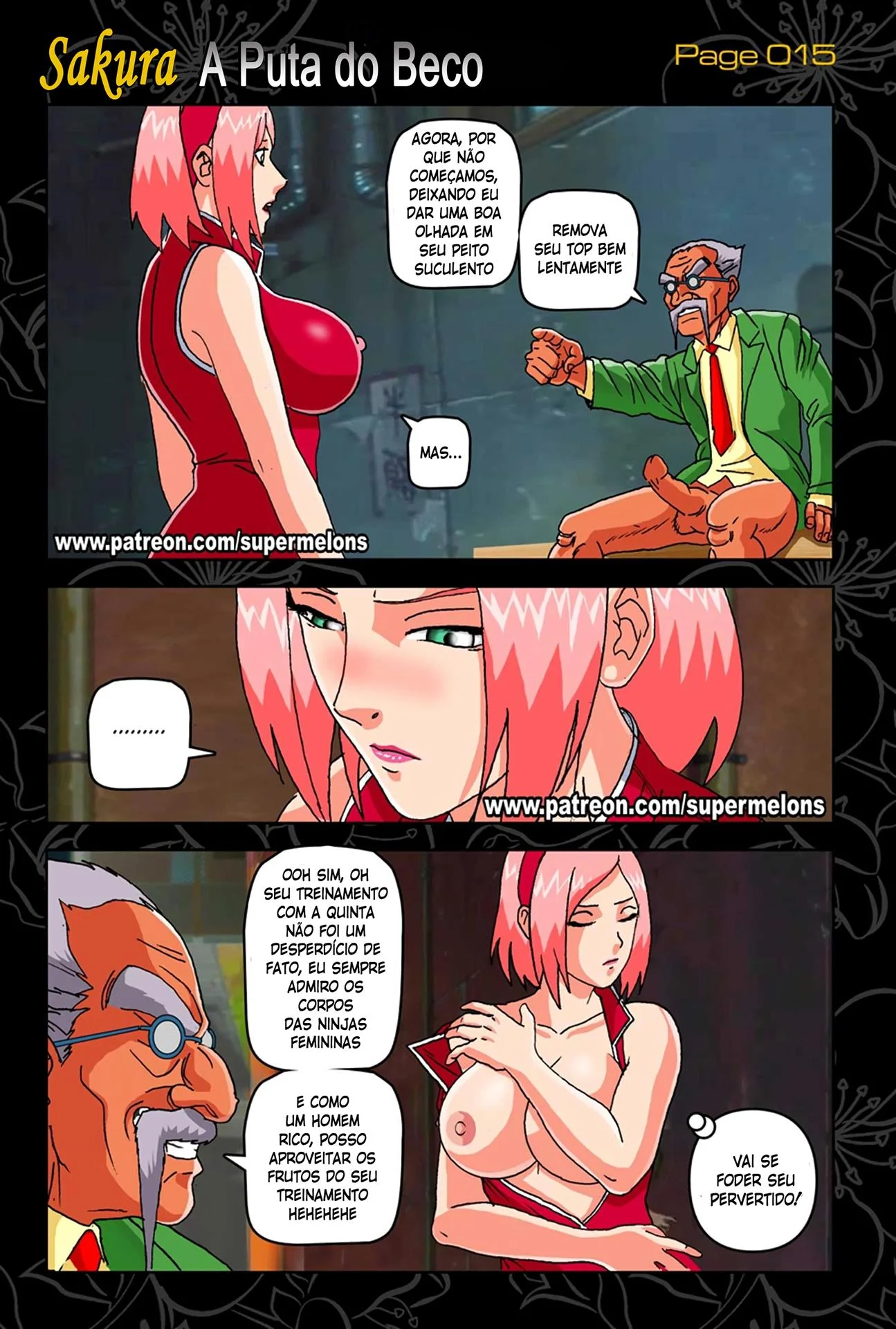 Sakura a vadia de Konoha – Hentai – Sexo em Desenho