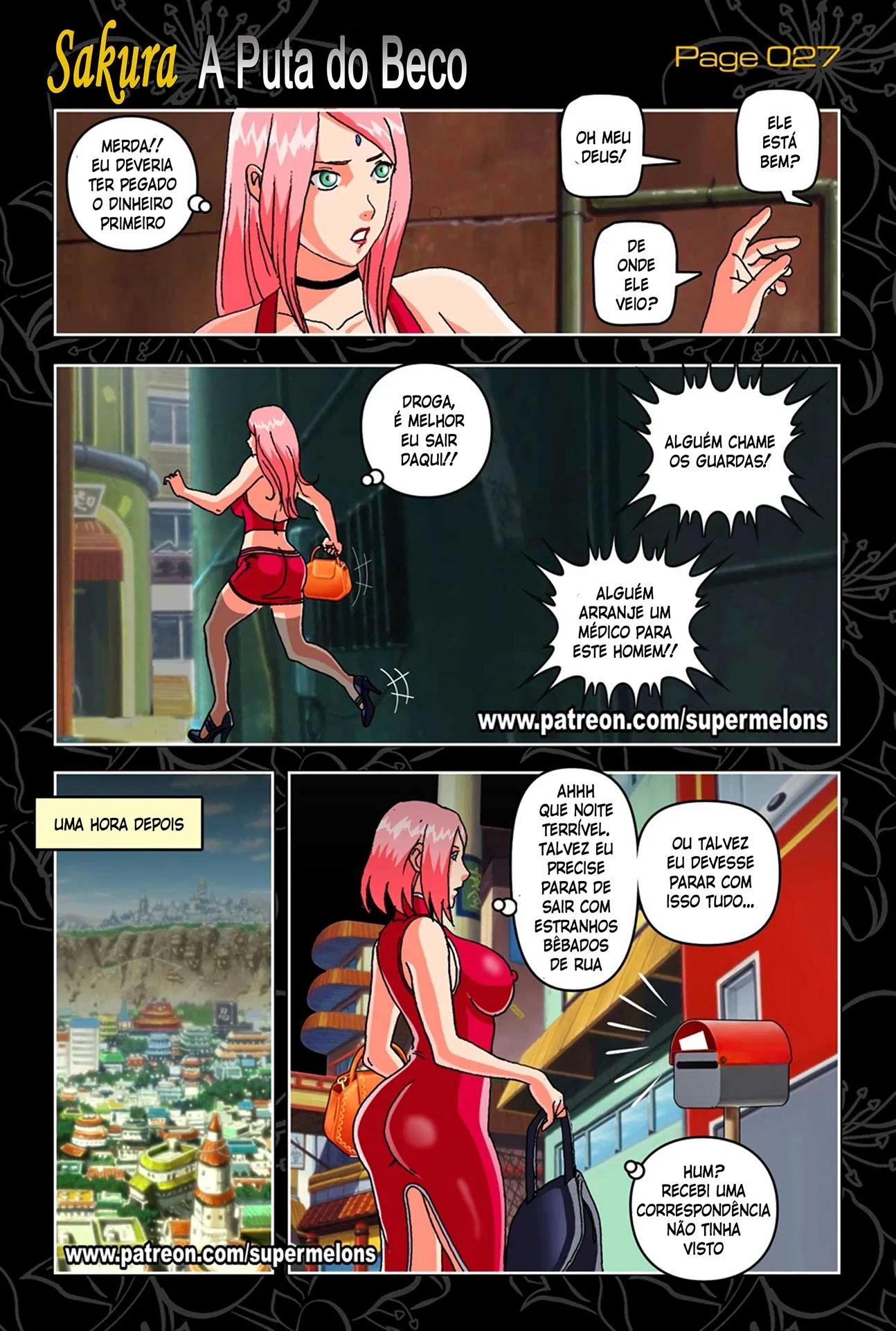 Sakura a vadia de Konoha – Hentai – Sexo em Desenho