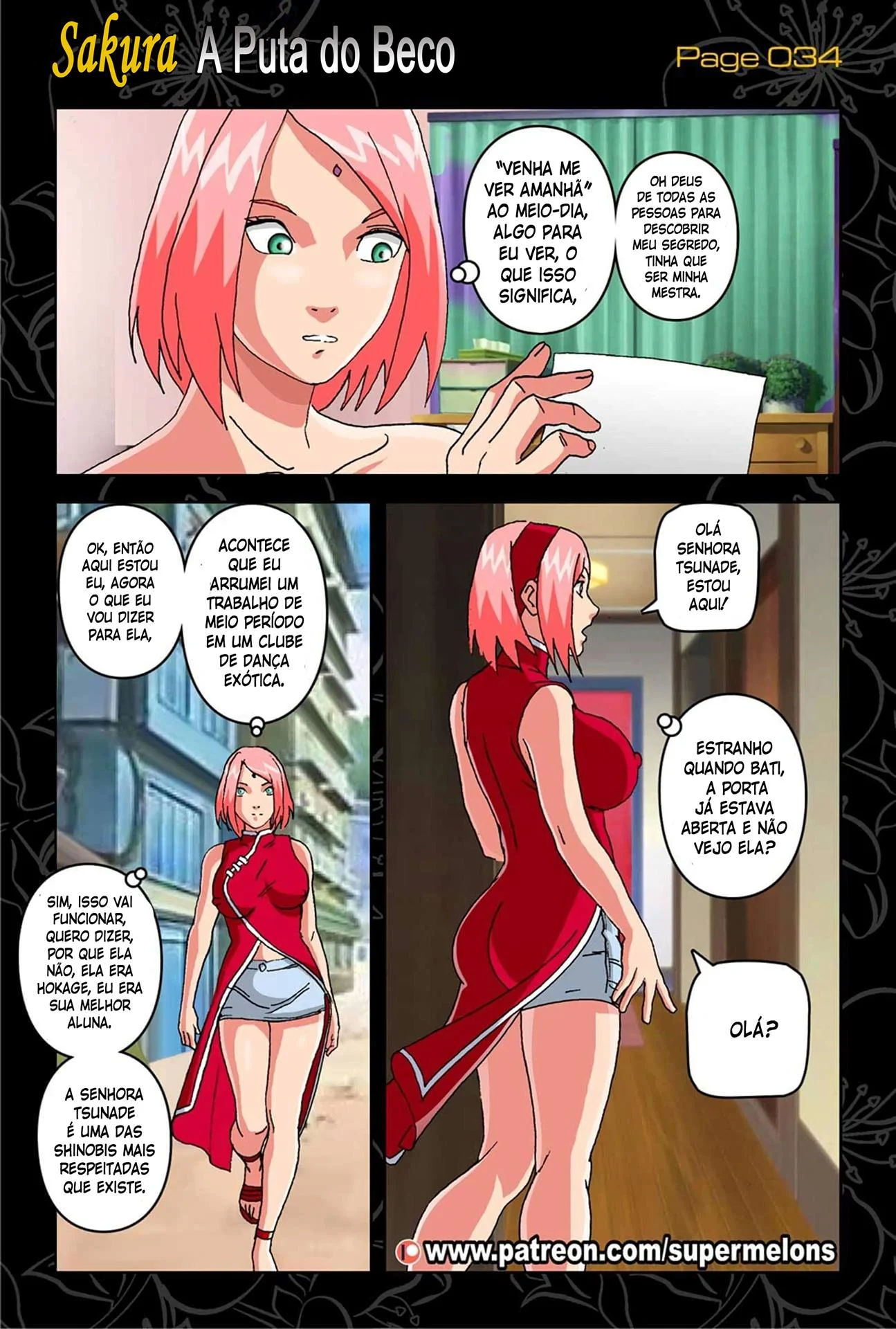 Sakura a vadia de Konoha – Hentai – Sexo em Desenho
