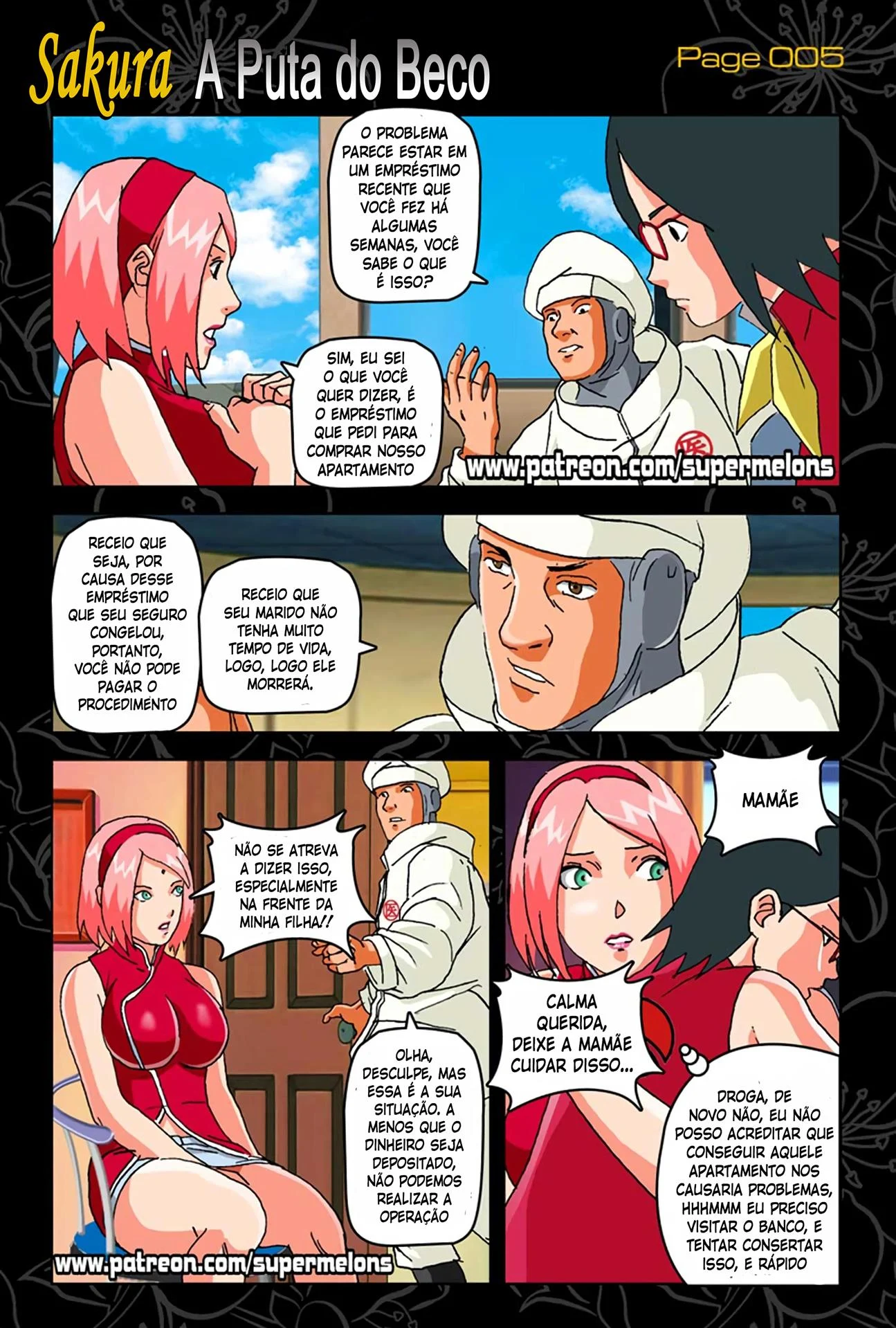 Sakura a vadia de Konoha – Hentai – Sexo em Desenho
