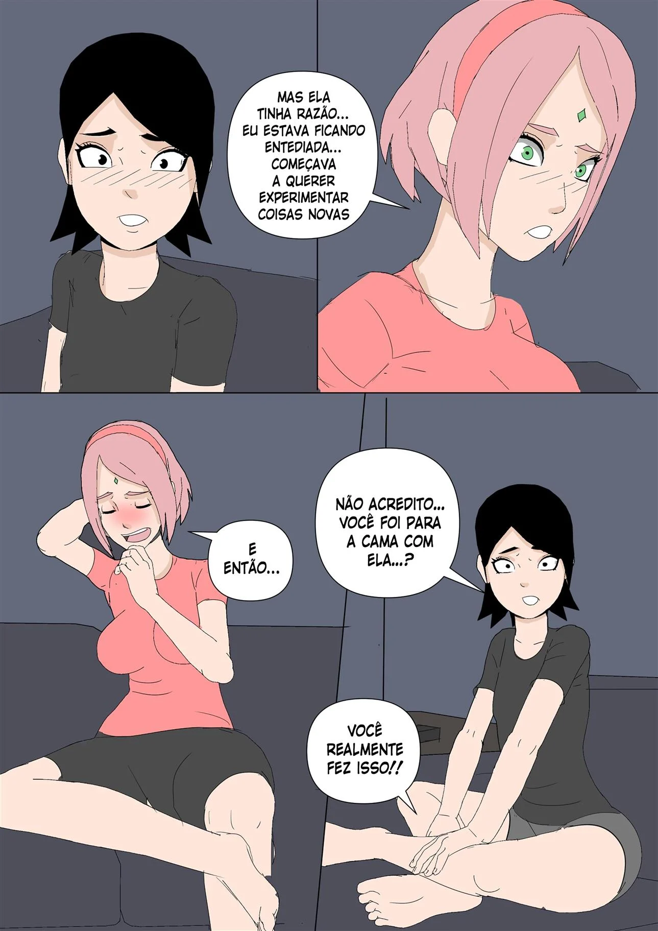 Sarada em busca do Mangekyo Sharingan 2 – Anal – Atualizado