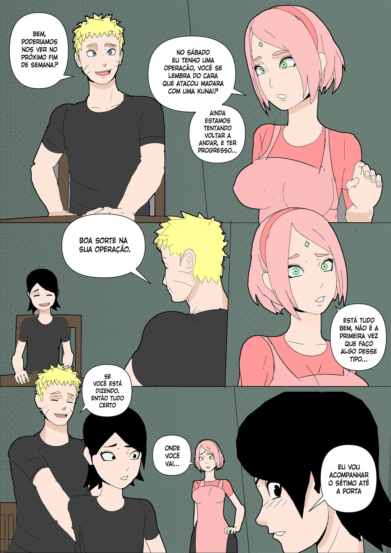 Sarada em busca do Mangekyo Sharingan 2 – Anal – Atualizado