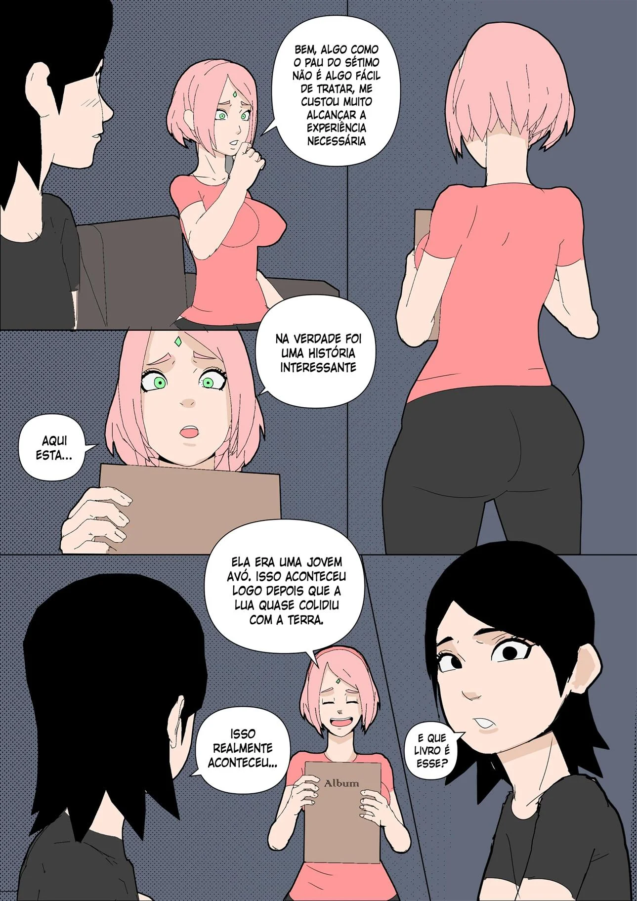 Sarada em busca do Mangekyo Sharingan 2 – Anal – Atualizado