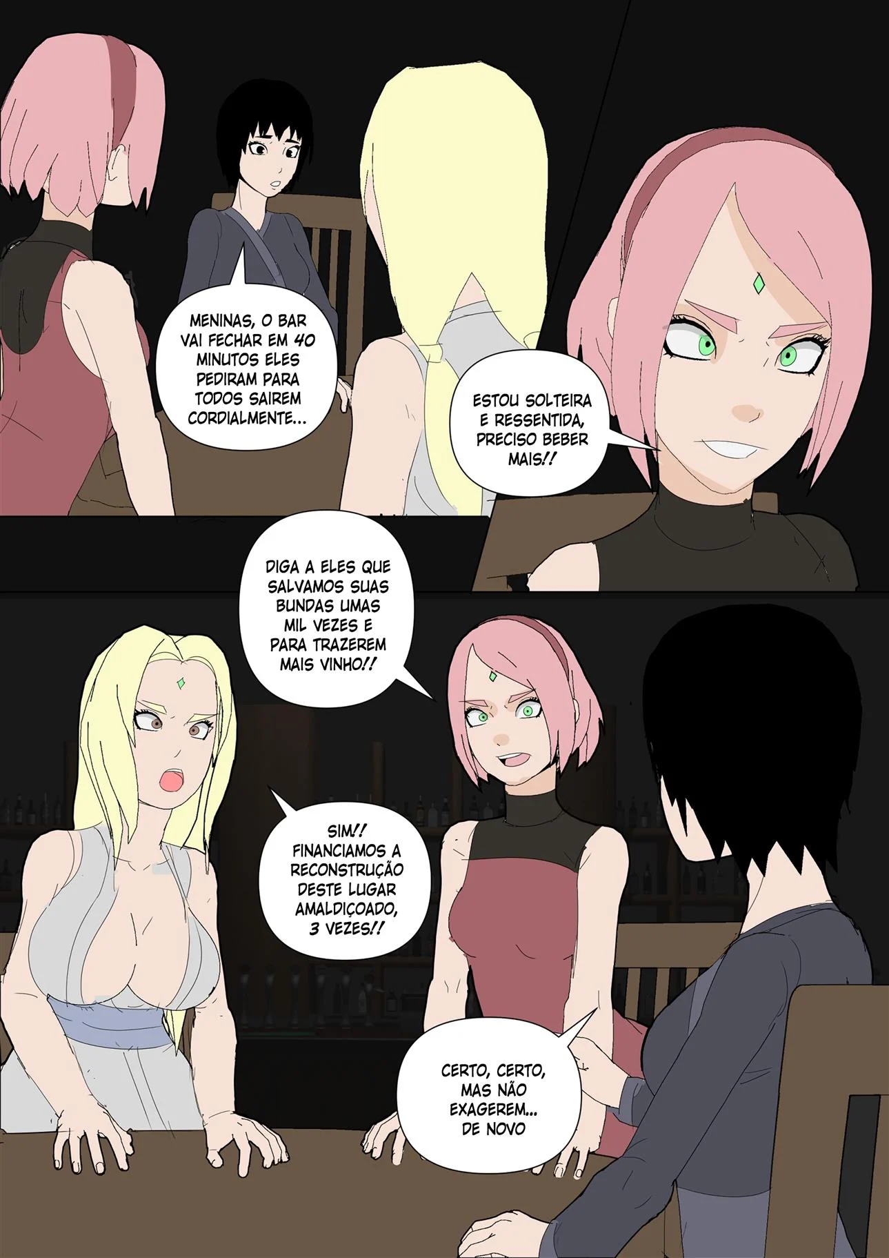 Sarada em busca do Mangekyo Sharingan 2 – Anal – Atualizado