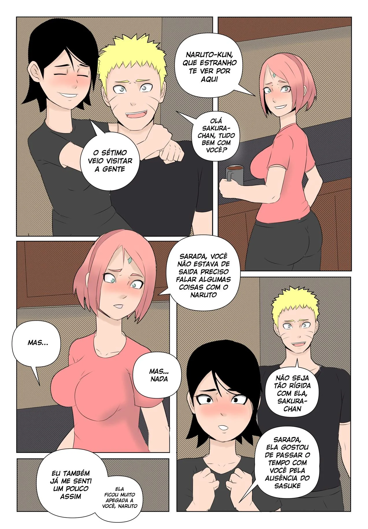 Sarada em busca do Mangekyo Sharingan 3 – Hentai – PT-BR