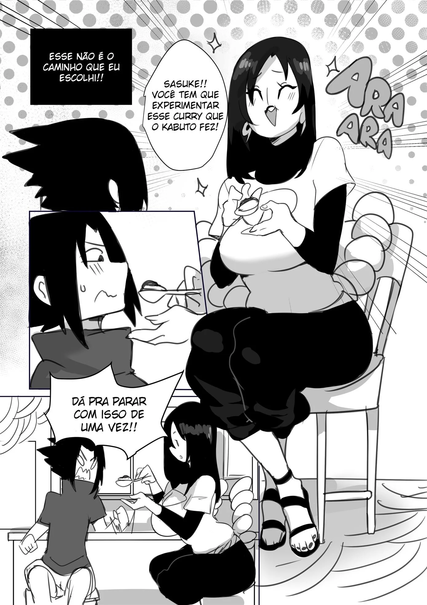 Sasuke e a Milf Orochimaru – Peitões – Português do Brasil Sasuke e a Milf Orochimaru – Peitões – Português do Brasil