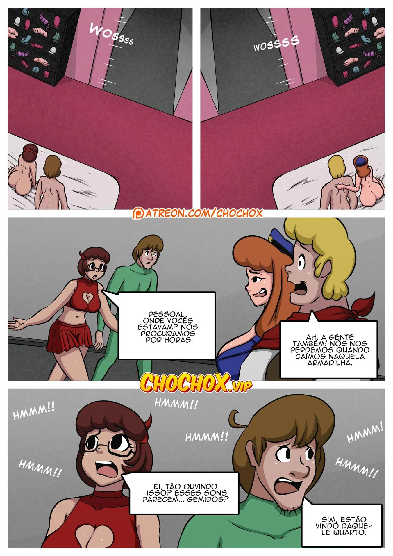Scooby Doo – hentai sem censura – Português do Brasil